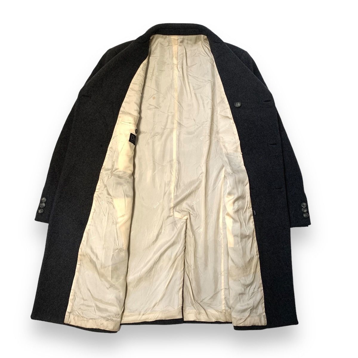 Dolce & Gabbana Vintage dolce & gabbana double breasted wool long coat Size US L / EU 52-54 / 3 - 6 Thumbnail