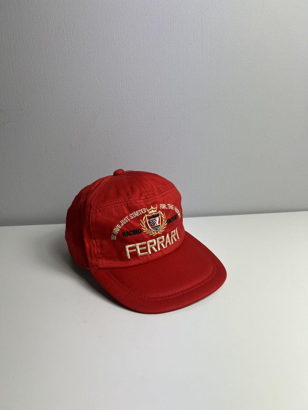 Ferrari Ferrari Formula 1 Racing Red Adjustable Cap Embroidered Logo ...