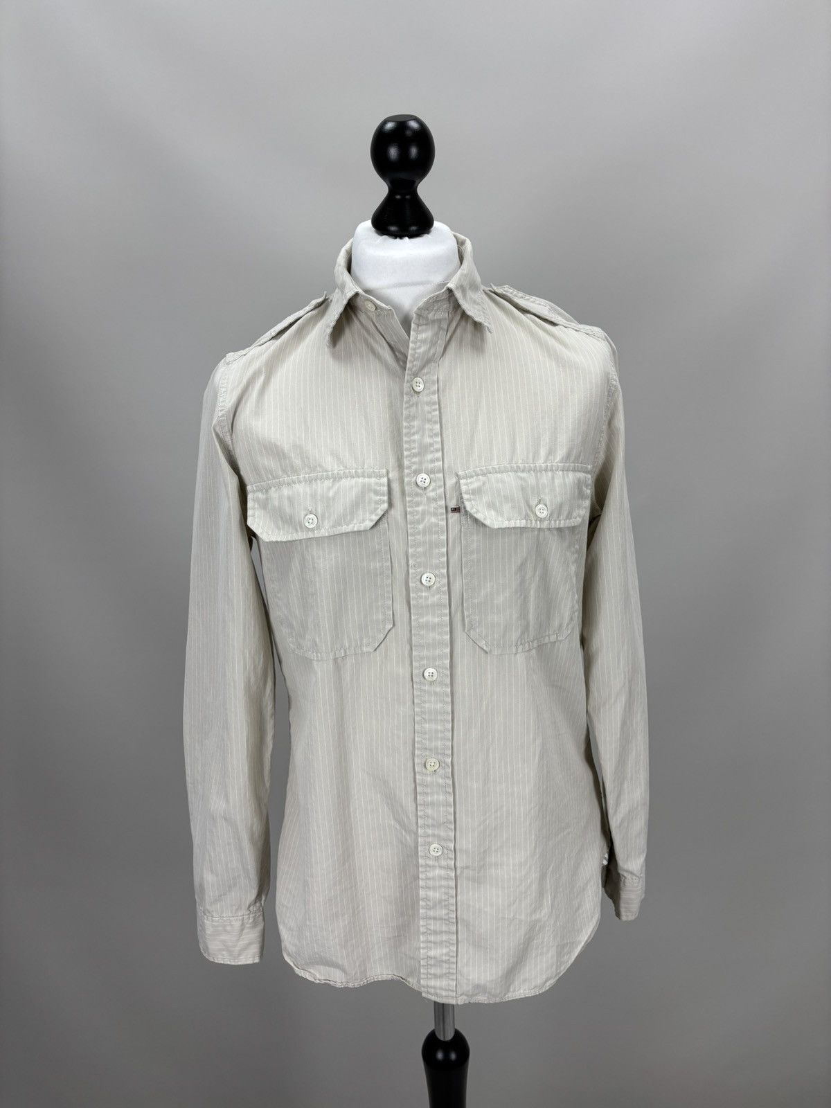 Polo Ralph Lauren Mens shirt Polo Jeans Ralph Lauren Size M Color Brown Size US M / EU 48-50 / 2 - 1 Thumbnail
