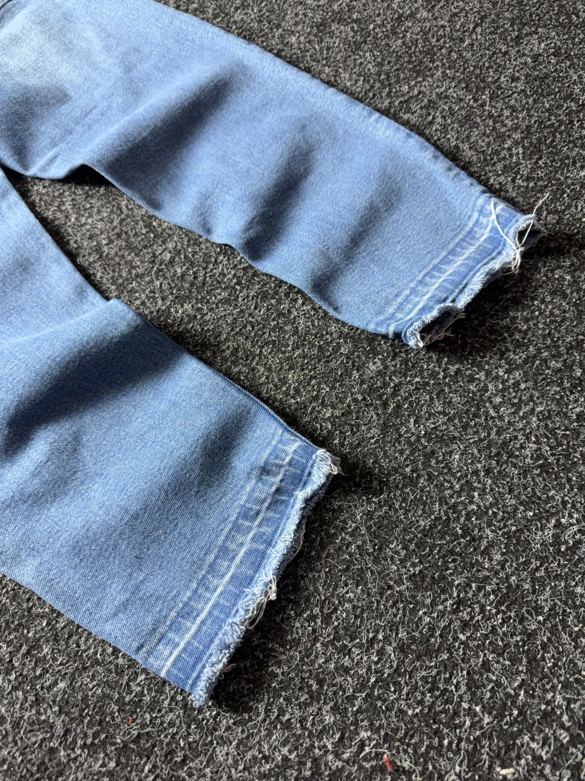 Diesel Luxury 00s Diesel Tapered Jeans Cropped Vintage Y2K Denim Size 30" / US 8 / IT 44 - 12 Thumbnail