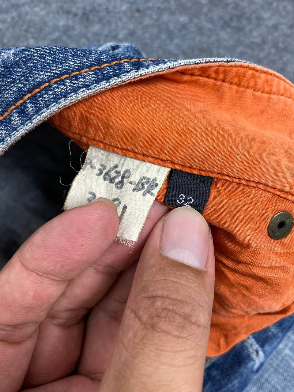 Japanese Brand berik japanese brands distressed style denim nice design Size US 35 - 12 Thumbnail