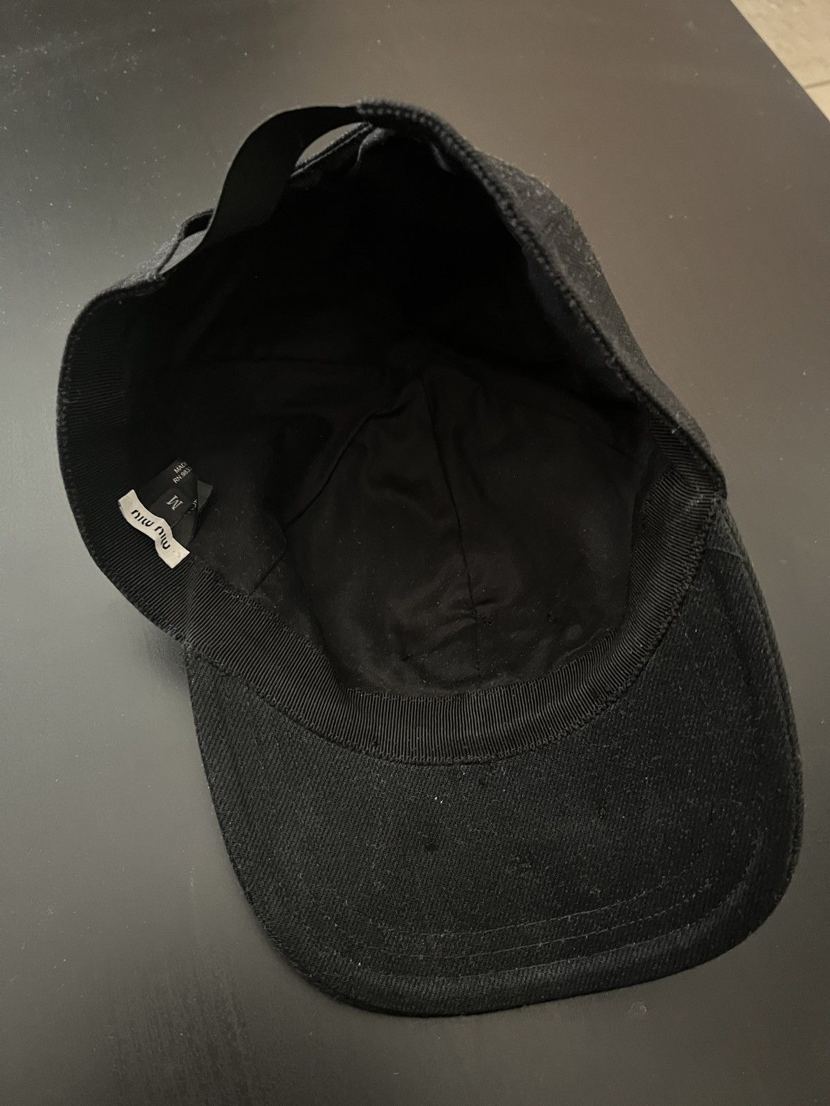Miu Miu Miu Miu Cap Hat Size ONE SIZE - 6 Thumbnail