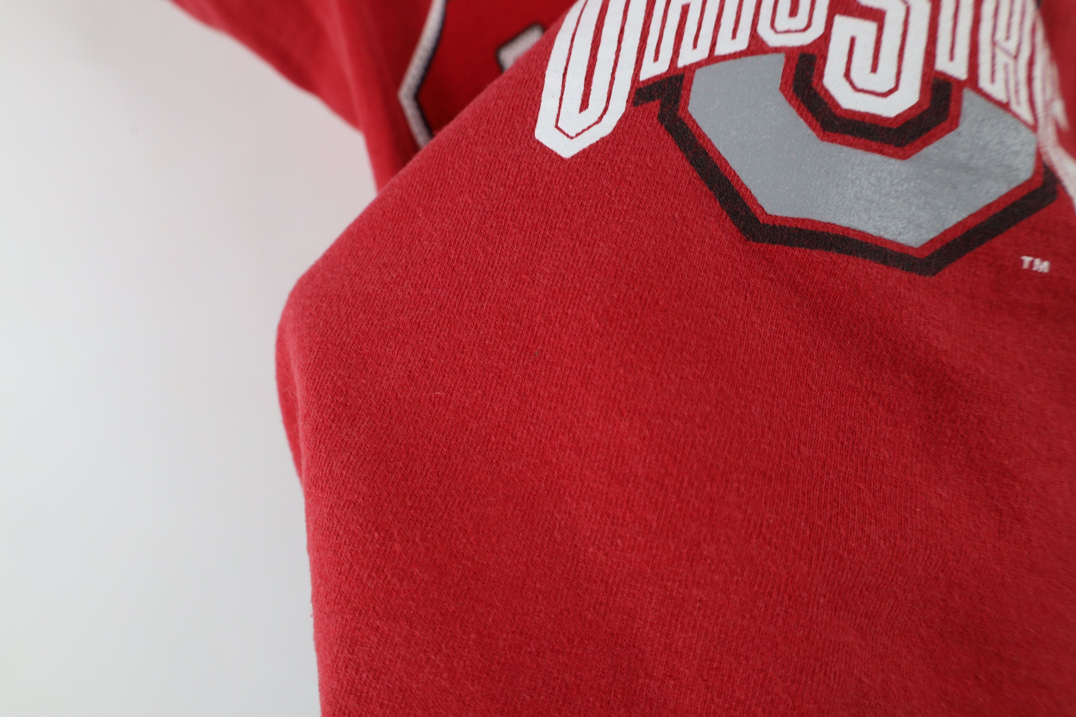 Vintage Vintage 90s Ohio State University Tank Top T-Shirt Red Size US L / EU 52-54 / 3 - 7 Thumbnail
