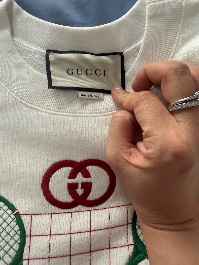 Gucci Gucci White sweatshirt 2502-Nextarrow Size US S / EU 44-46 / 1 - 4 Thumbnail