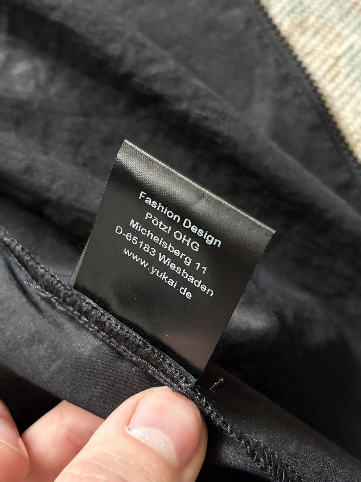 Other Yukai Black Minimal Long Coat Y2K Designer Avant Garde Size M / US 6-8 / IT 42-44 - 10 Thumbnail