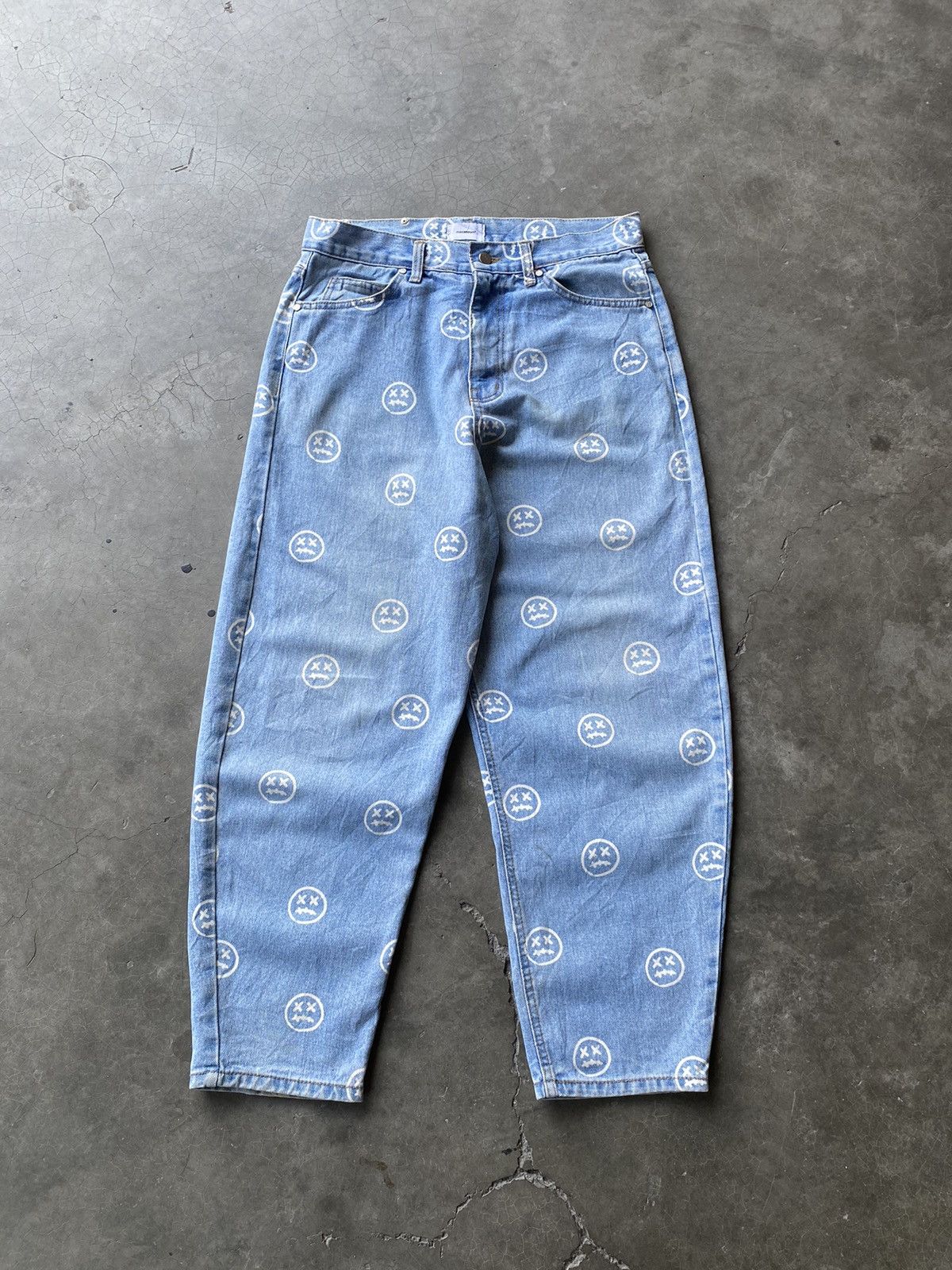 Other Massnoun Denim Ballon Pant Inspiration By Denim Tears Size US 32 / EU 48 - 1 Thumbnail