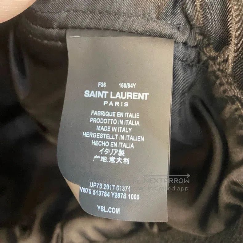 Saint Laurent Paris Saint Laurent Black Bomber Jacket. Size US XS / EU 42 / 0 - 4 Thumbnail