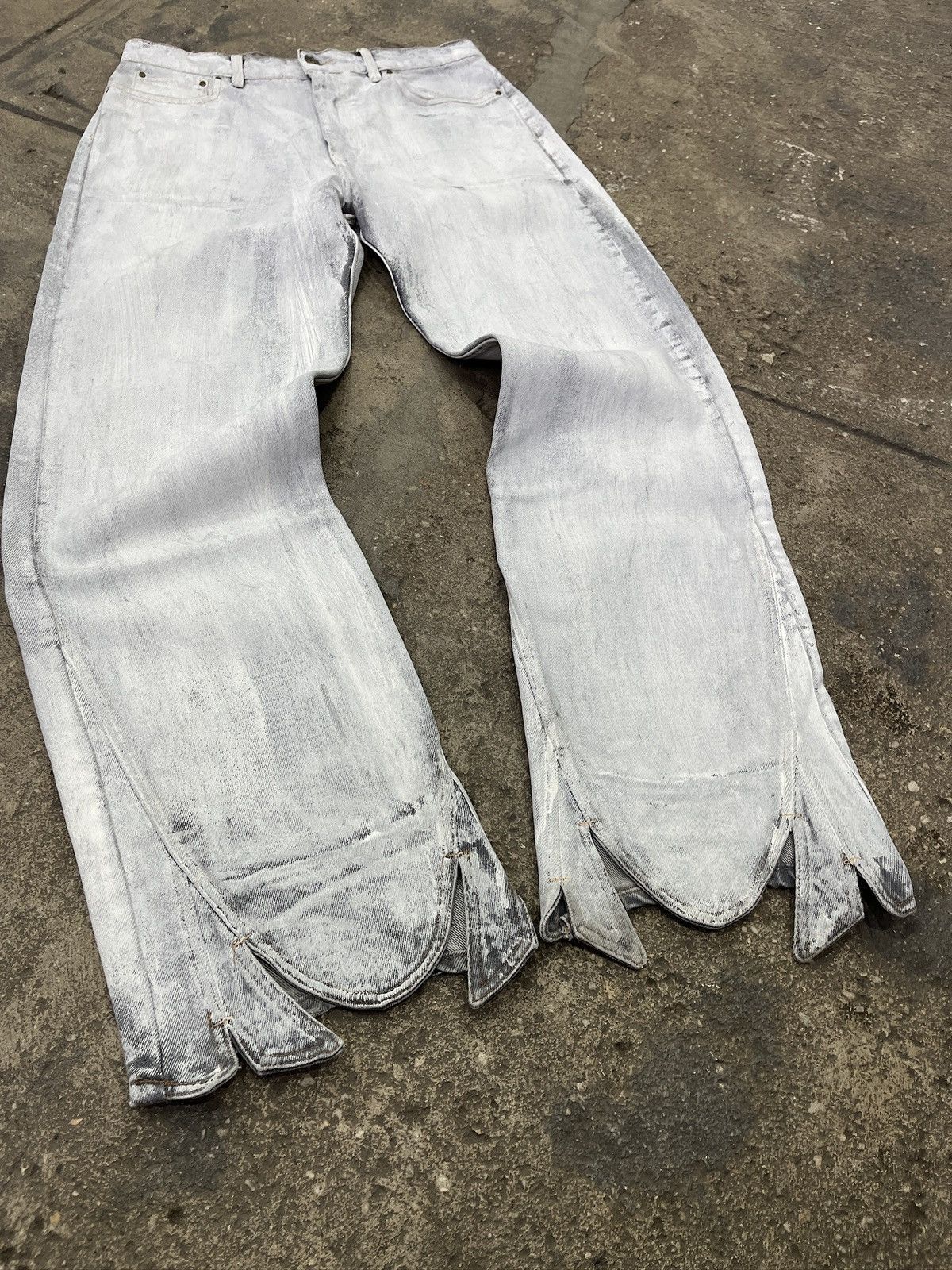 Y/Project Y/Project SS25 Painted Tudor Jeans (unisex) Size US 32 / EU 48 - 10 Thumbnail