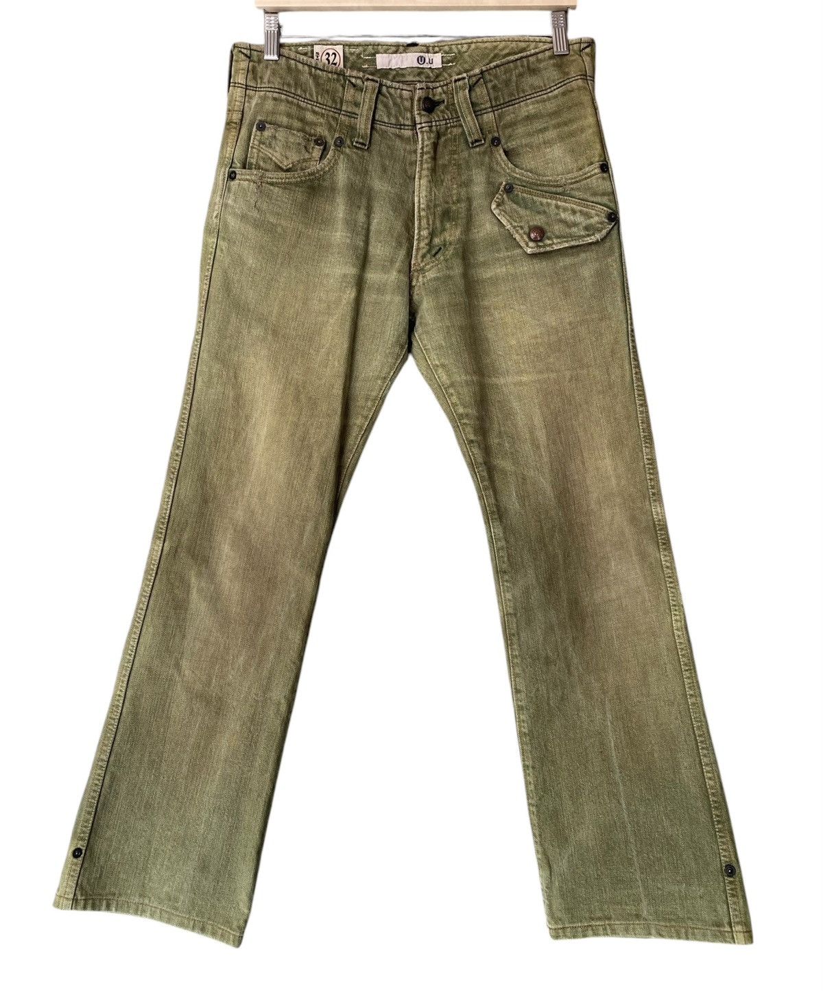 Japanese Brand Rare🔥STEEL U.U Rebuild Style Made In Japan Size US 32 / EU 48 - 1 Thumbnail