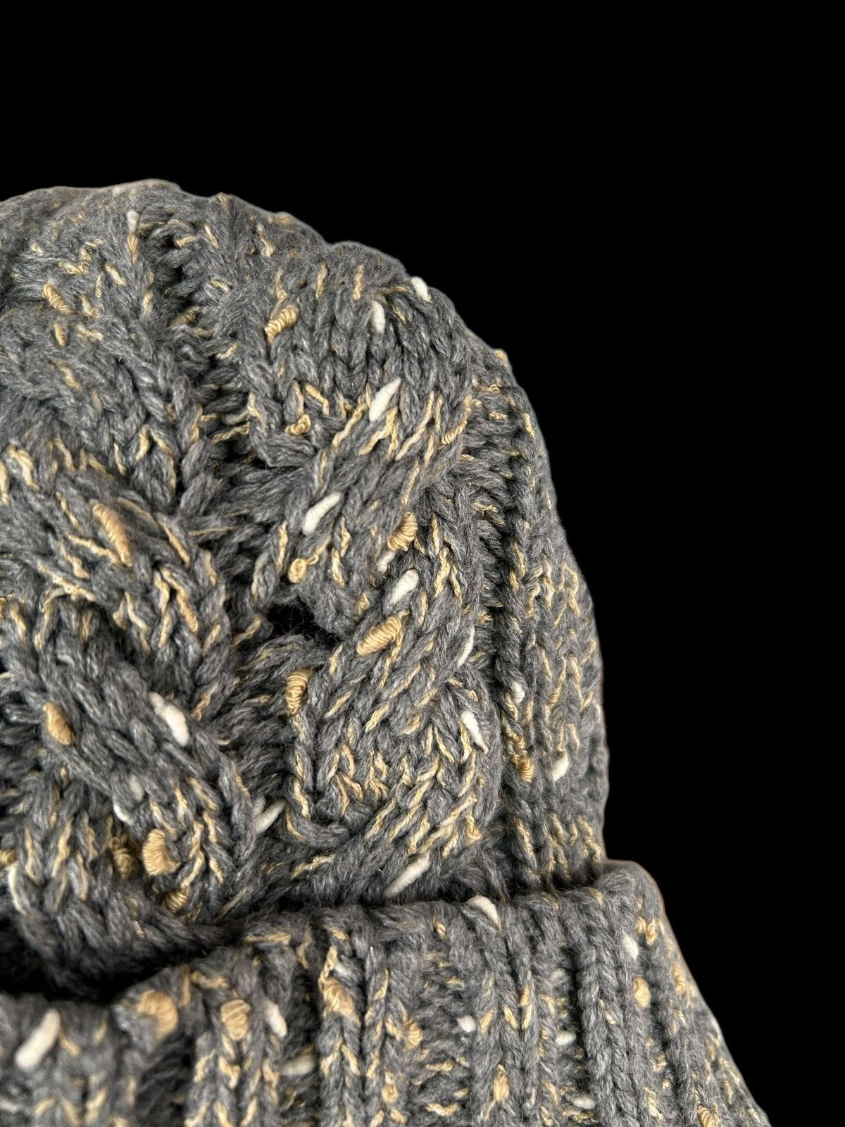Japanese Brand × Kapital × Vintage Crochet Knitted Handmade Beanie Hats Rare☠️☠️ Size ONE SIZE - 5 Thumbnail