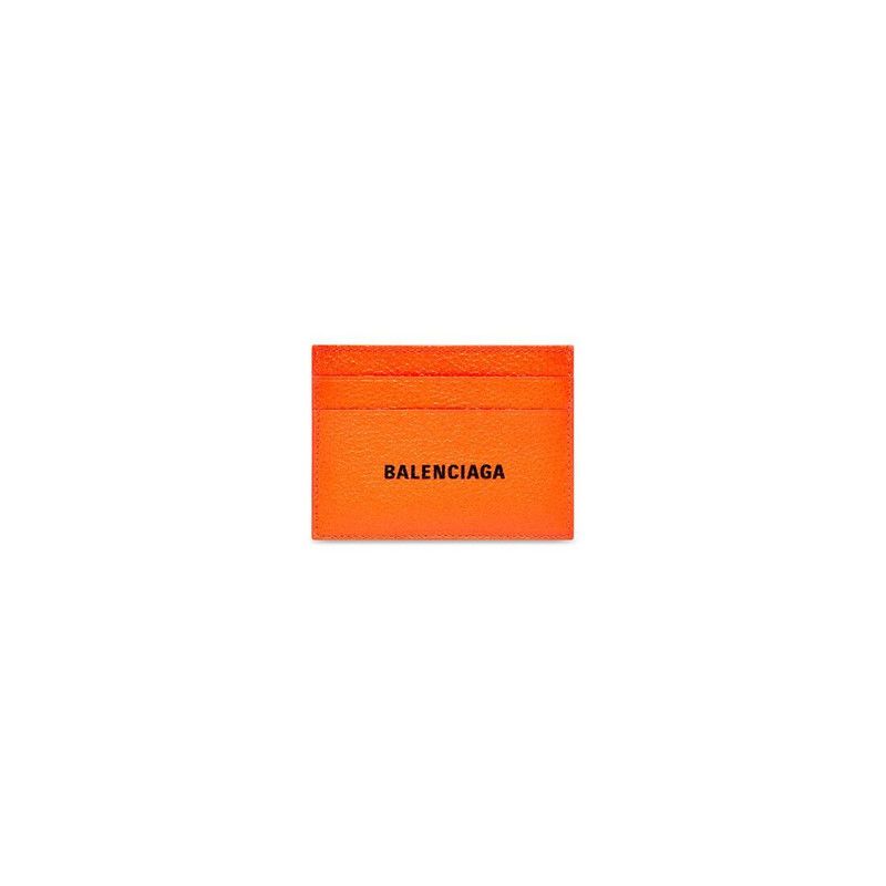 Balenciaga o1la1rc1a0226 Size: OS / Cash Card Holder In Orange Size ONE SIZE - 1 Thumbnail