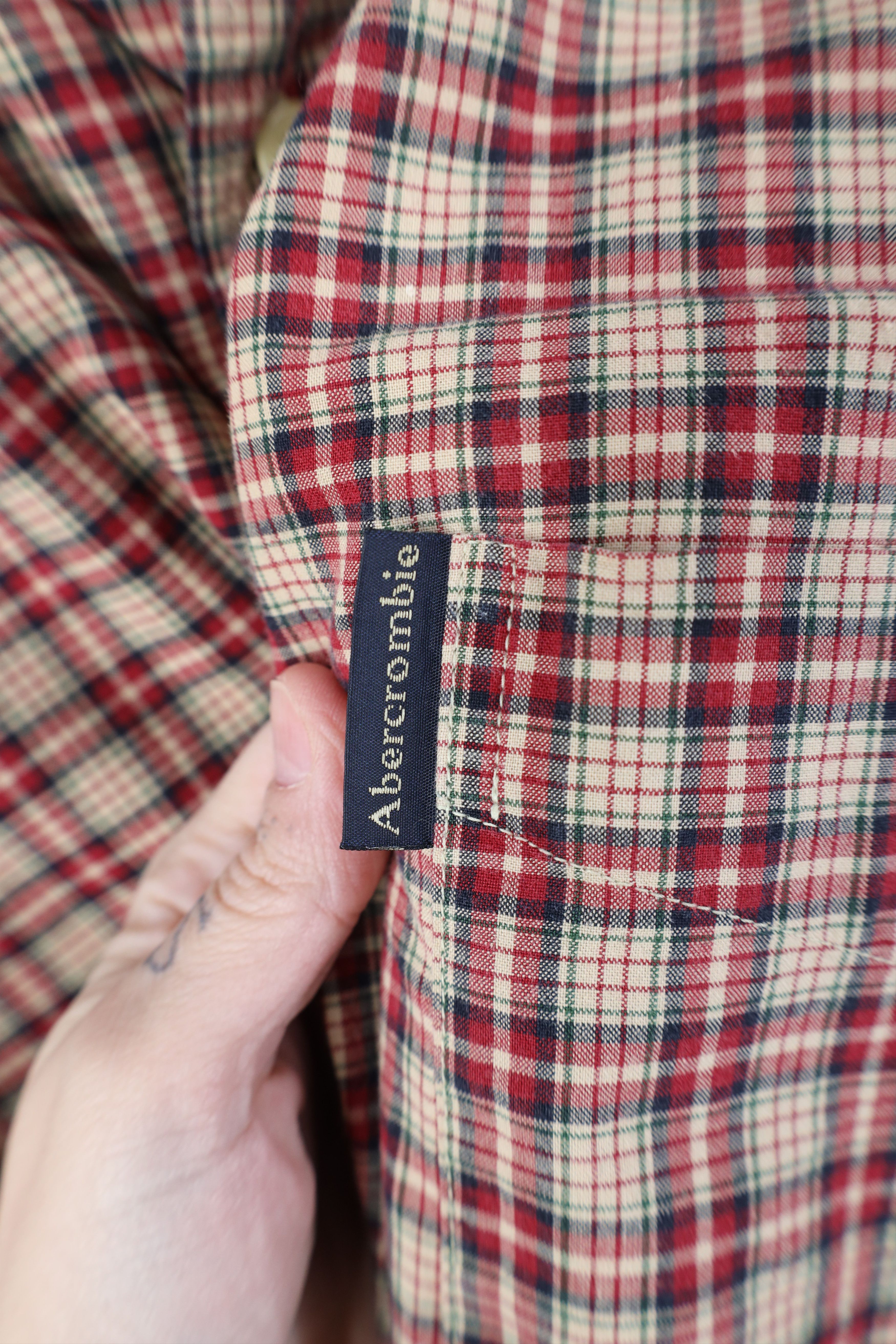 Abercrombie & Fitch Vintage 90s Y2K Abercrombie & Fitch Button Down Shirt Size US M / EU 48-50 / 2 - 4 Thumbnail