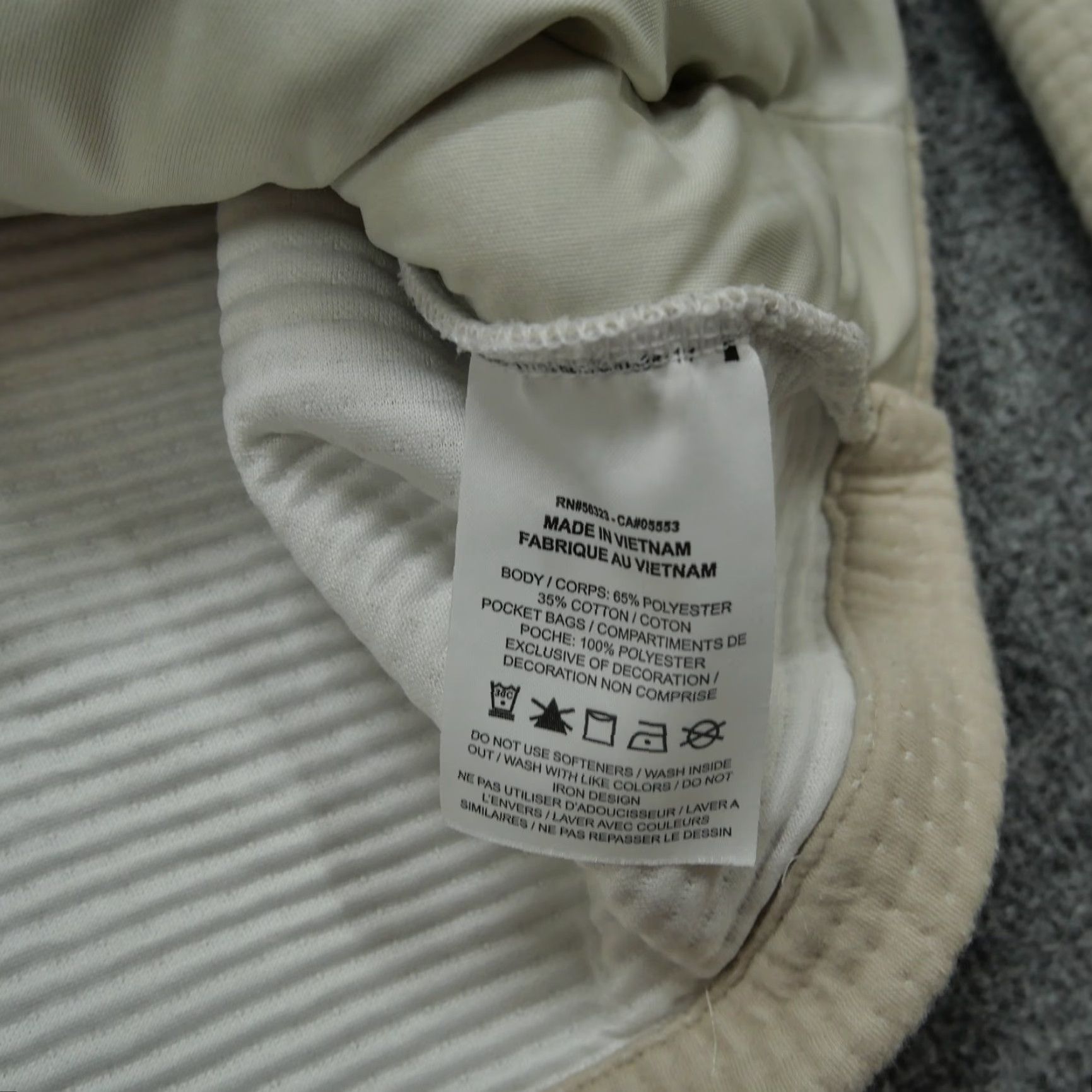 Nike Nike Hoodie Womens XL Beige Full Zip Hooded Grid Tech Fleece Swoosh Size XL / US 12-14 / IT 48-50 - 7 Thumbnail
