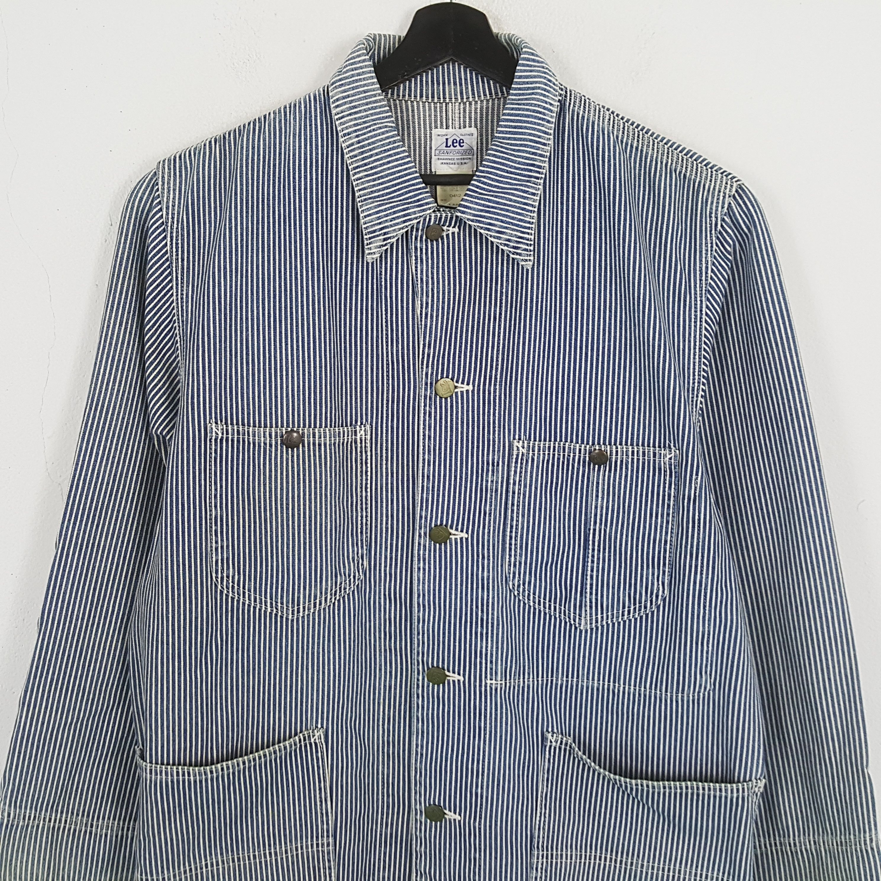 Lee × Vintage LEE X SKULL Custom Art Streetwear Style Jacket Size US L / EU 52-54 / 3 - 4 Thumbnail