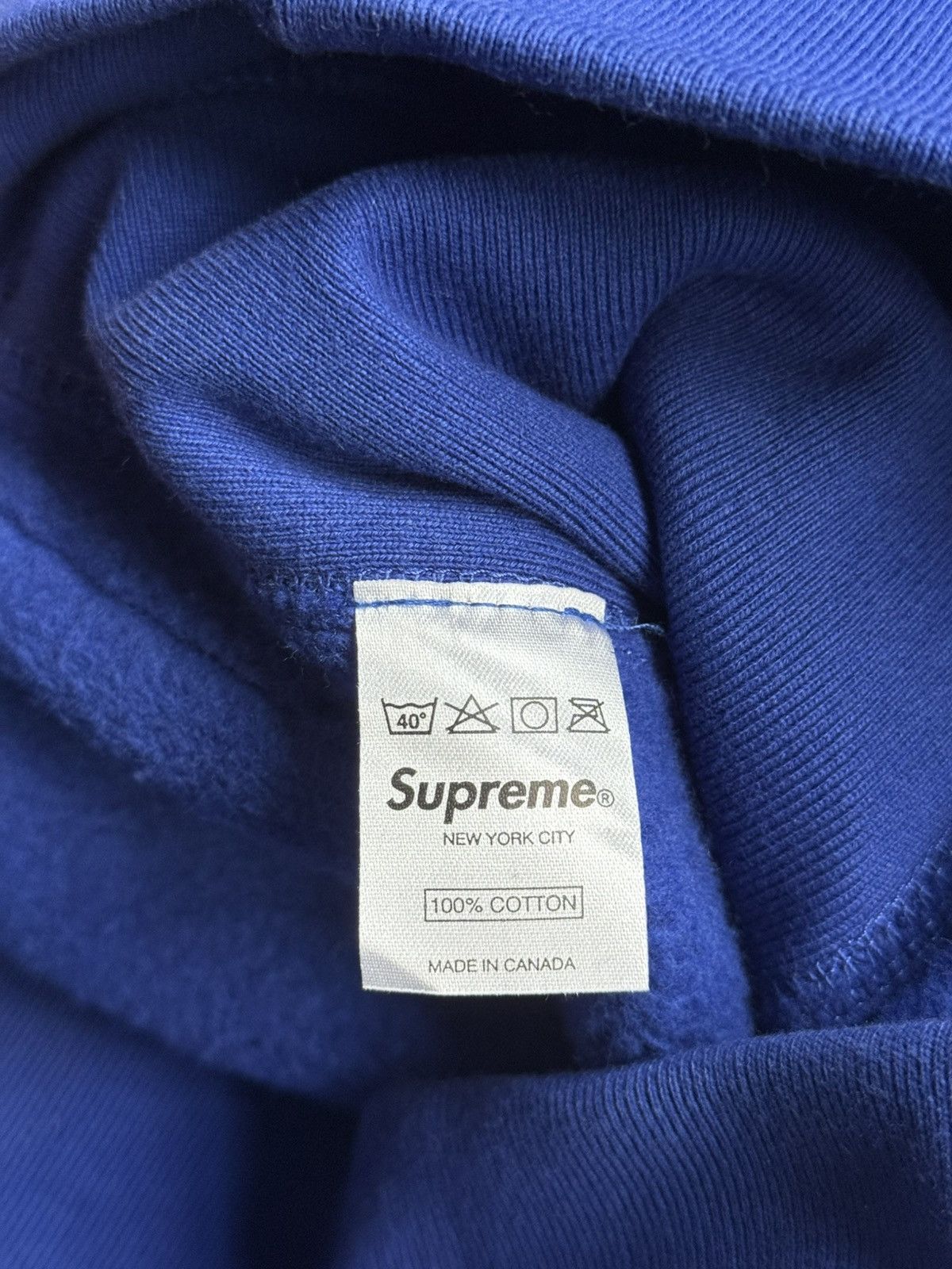 Supreme Supreme Royal Blue Box Logo Hoodie 2008 Brand New Unworn Size US M / EU 48-50 / 2 - 8 Thumbnail