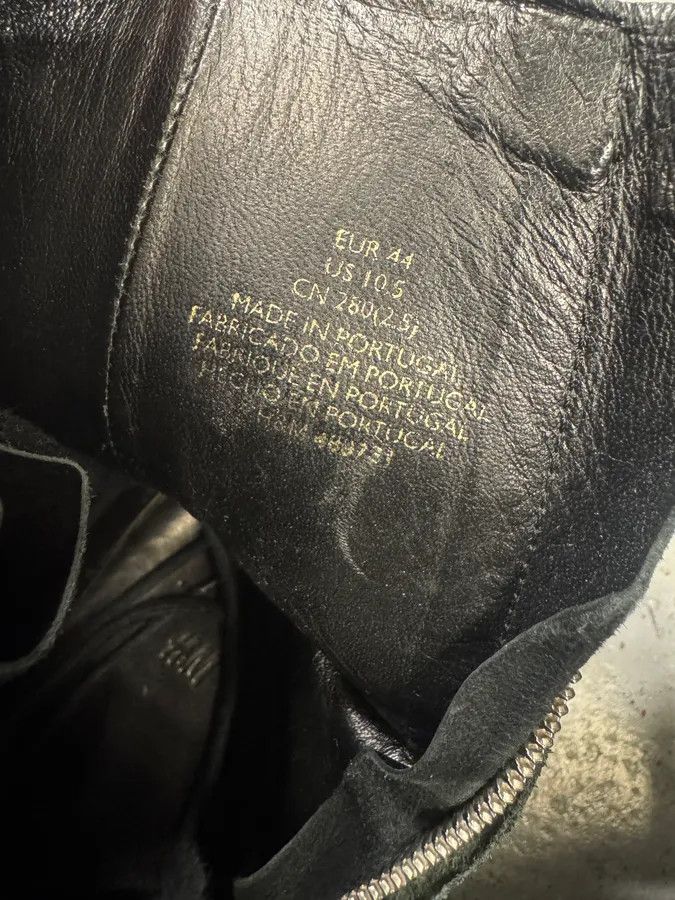 Balmain AW2015 Balmain H&M Black Ankle Leather Boots Size US 11 / EU 44 - 9 Thumbnail
