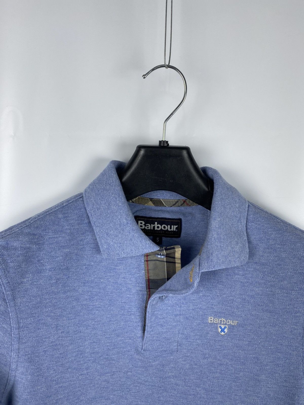 Barbour Barbour Men Polo T-Shirt Blue Cotton size S Size US S / EU 44-46 / 1 - 3 Thumbnail