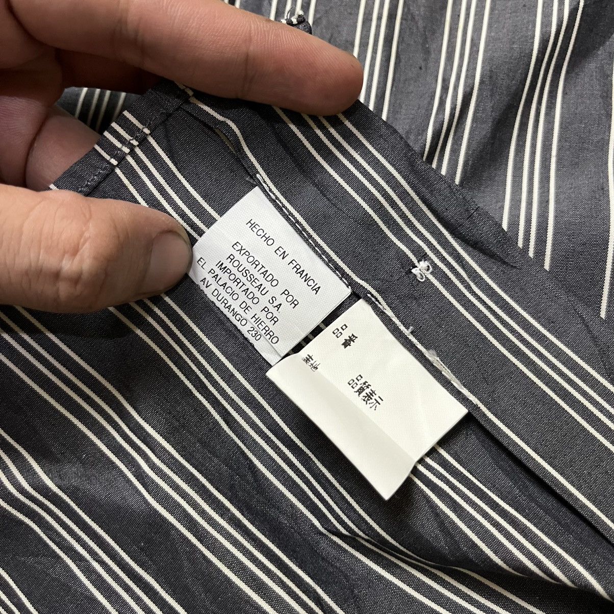 Dior Christian Dior Monsieur Vintage Stripe Button Shirt Size US XL / EU 56 / 4 - 9 Thumbnail