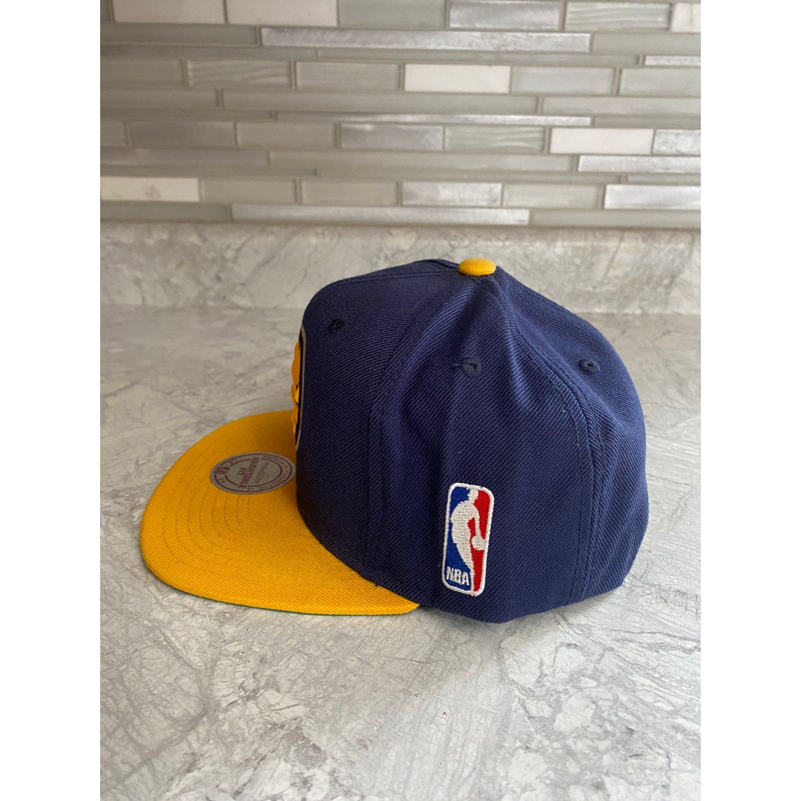 Mitchell & Ness Indiana Pacers Mitchell & Ness NBA Basketball Snapback Hat Size ONE SIZE - 4 Thumbnail