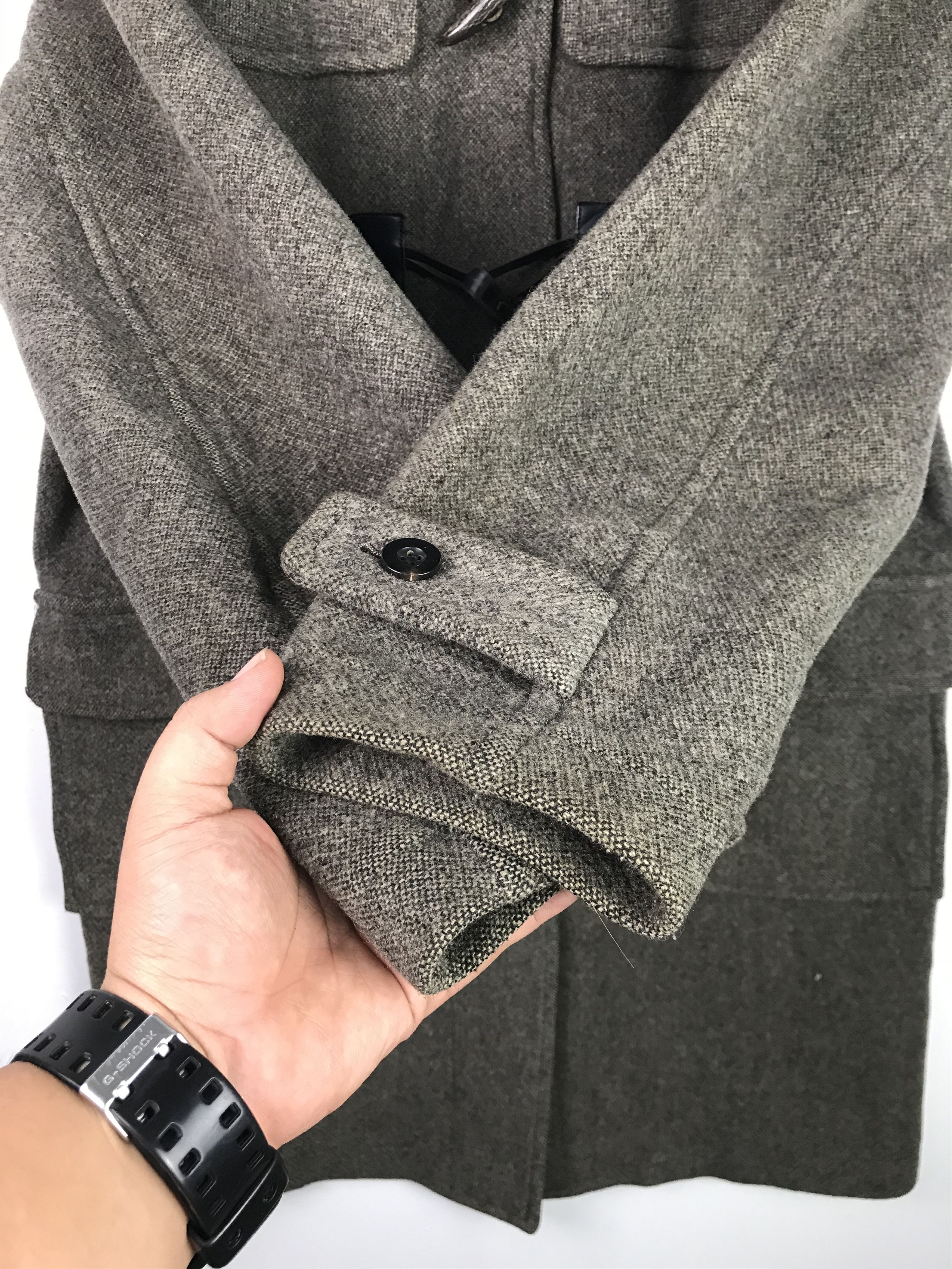 Japanese Brand × Takeo Kikuchi × Vintage Vintage Takeo Kikuchi Duffle Wool Jacket Size US L / EU 52-54 / 3 - 7 Thumbnail
