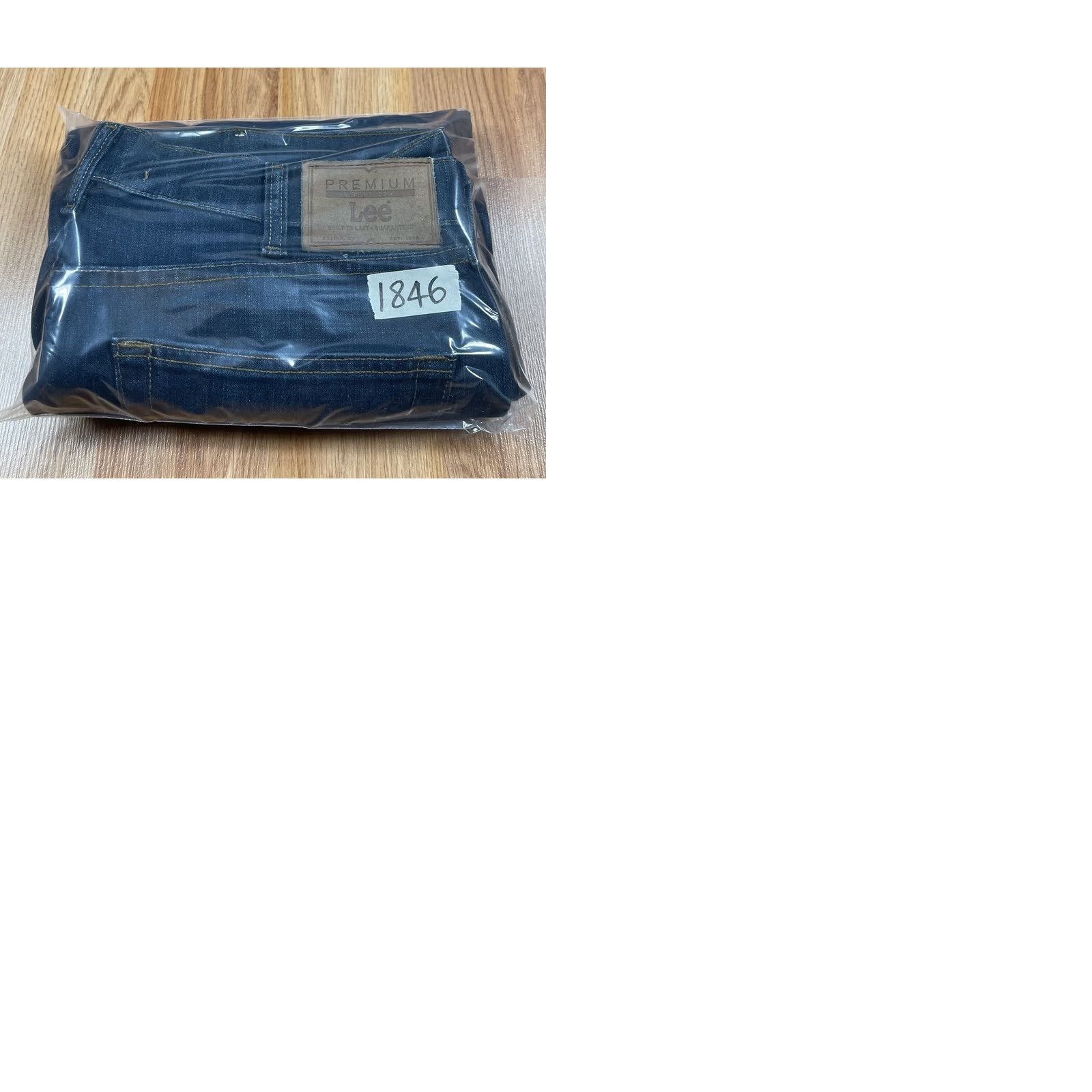 Lee Lee Premium Jeans Mens 34Wx30L Regular Fit Straight Leg Stretch Blue Denim Pants Jeans Size US 34 / EU 50 - 10 Thumbnail