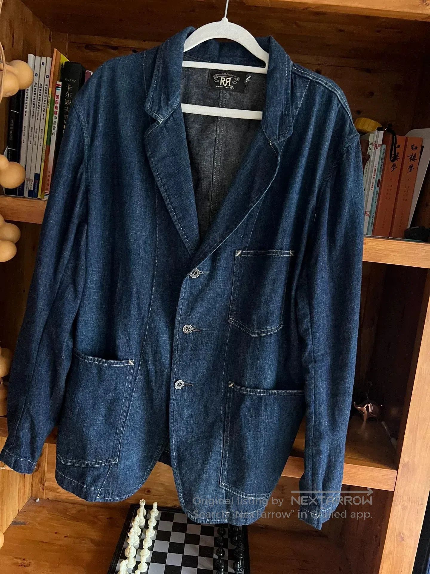 RRL Ralph Lauren RRL Double RL Indigo Cotton. Size US M / EU 48-50 / 2 - 3 Thumbnail