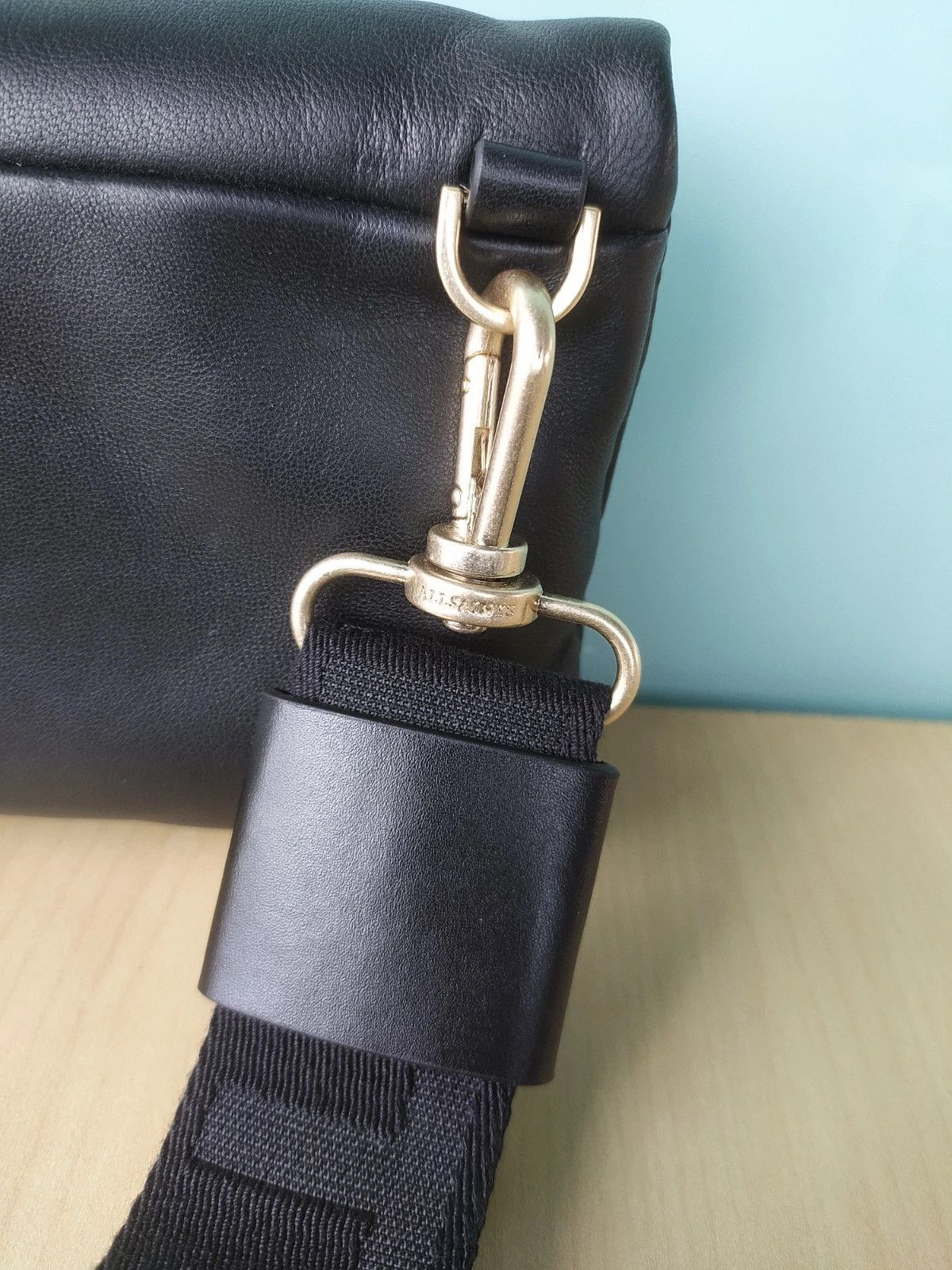 Allsaints ALLSAINTS Ezra quilt Leather Crossbody Bag FTP - 8043 Size ONE SIZE - 5 Thumbnail