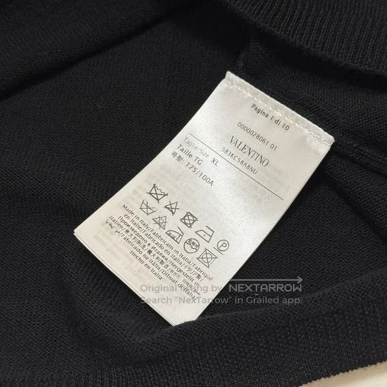 Valentino Valentino Knitted short sleeves Size XL / US 12-14 / IT 48-50 - 4 Thumbnail