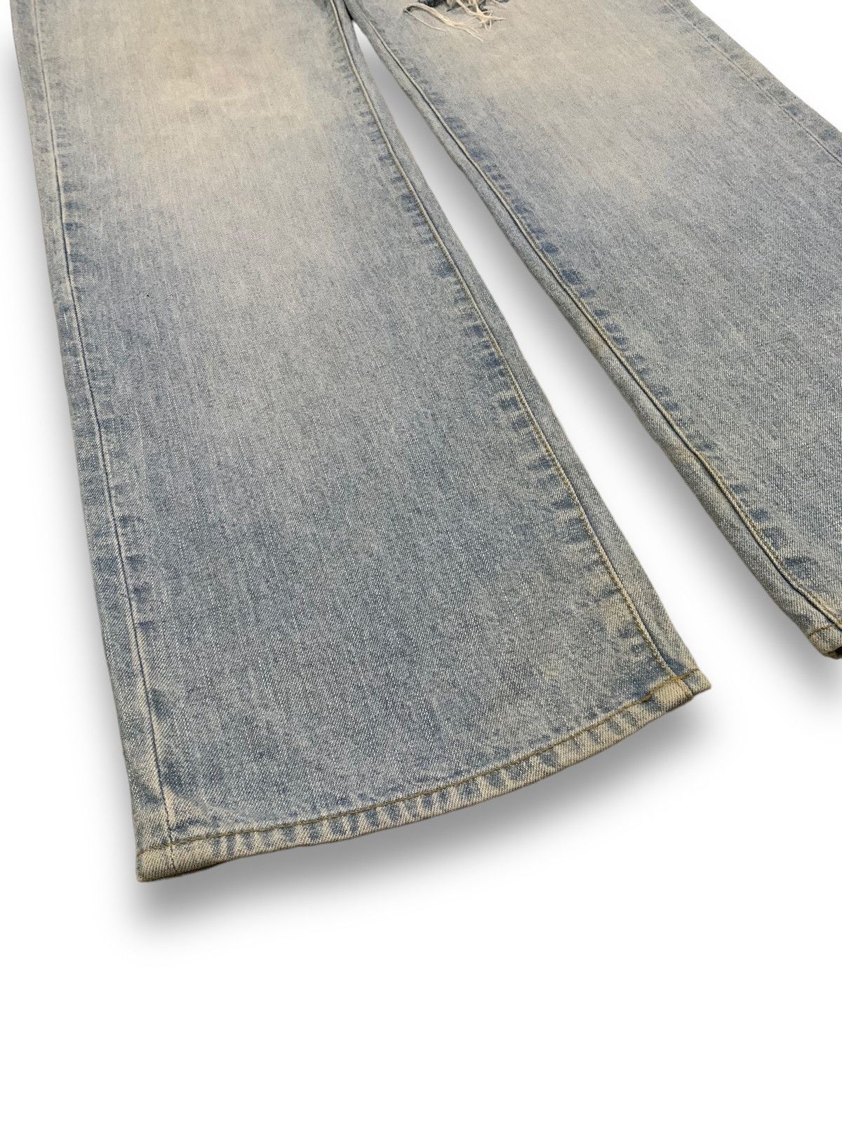 JNCO Vintage Japanese Brand Piko Hawaiian Baggy Distressed Jeans Size US 31 - 8 Thumbnail