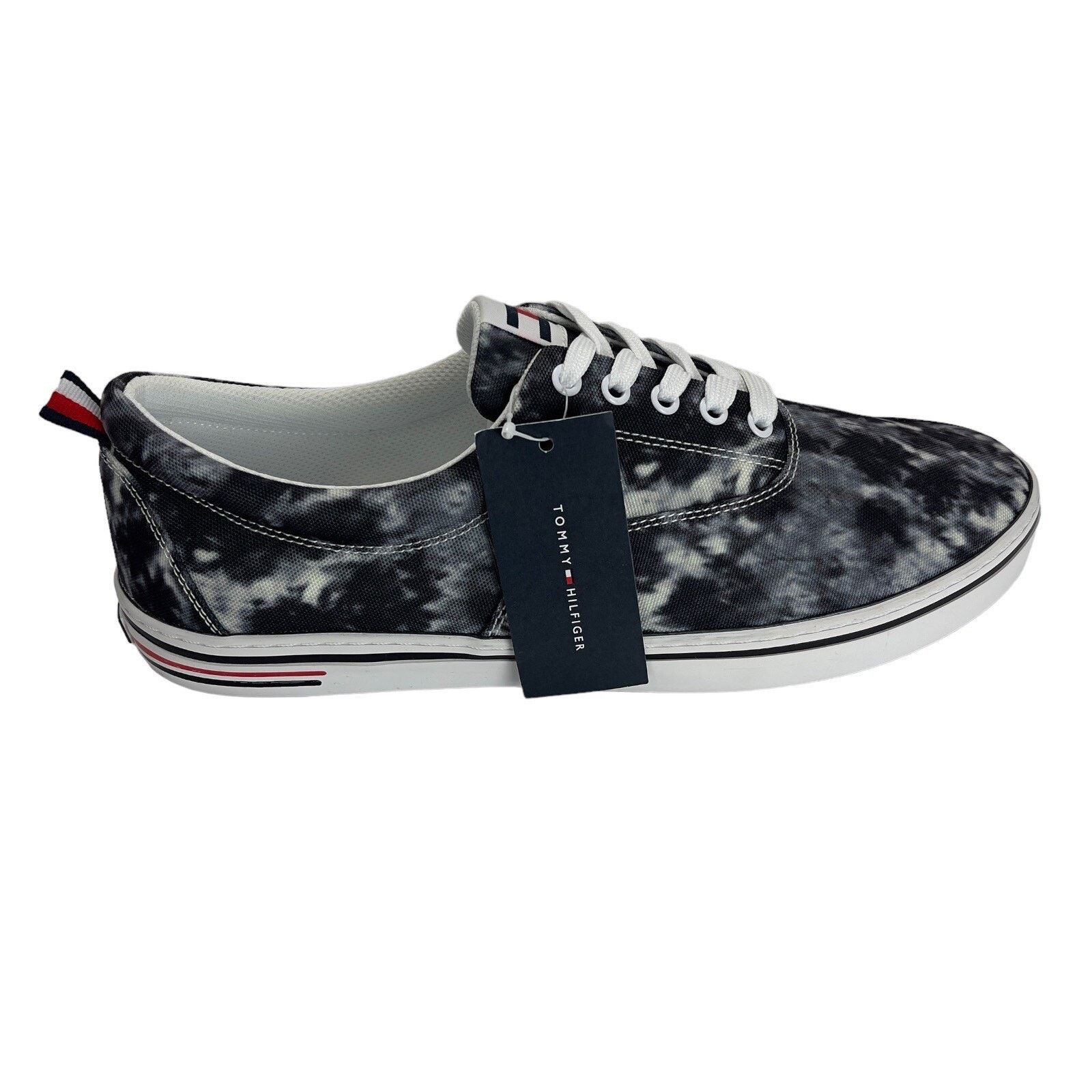 Tommy Hilfiger Tommy Hilfiger Black Tie Dye Lace-Up Remmo Sneaker Mens 12M Size US 12 / EU 45 - 16 Thumbnail