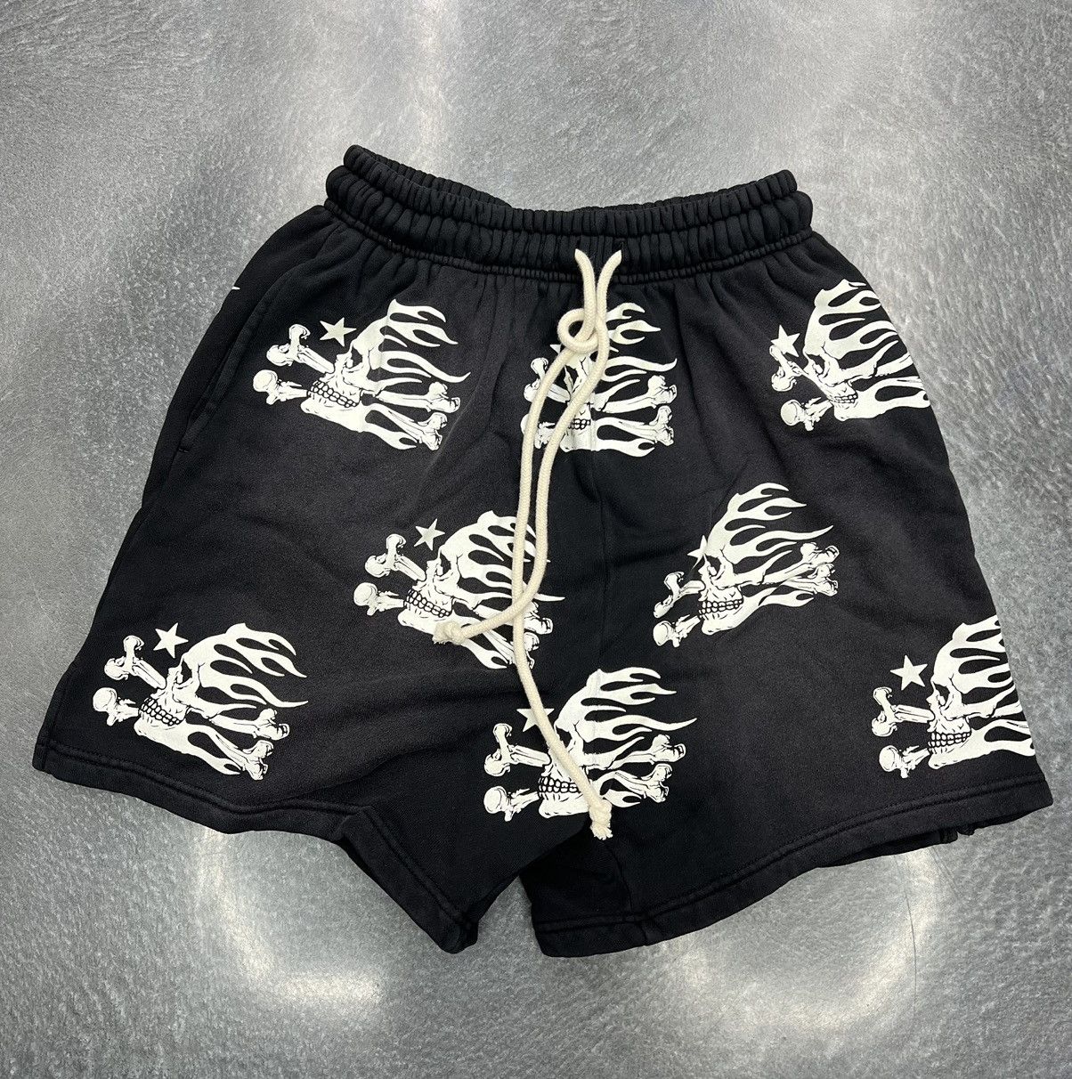 HELLSTAR Hellstar skull shorts | Grailed
