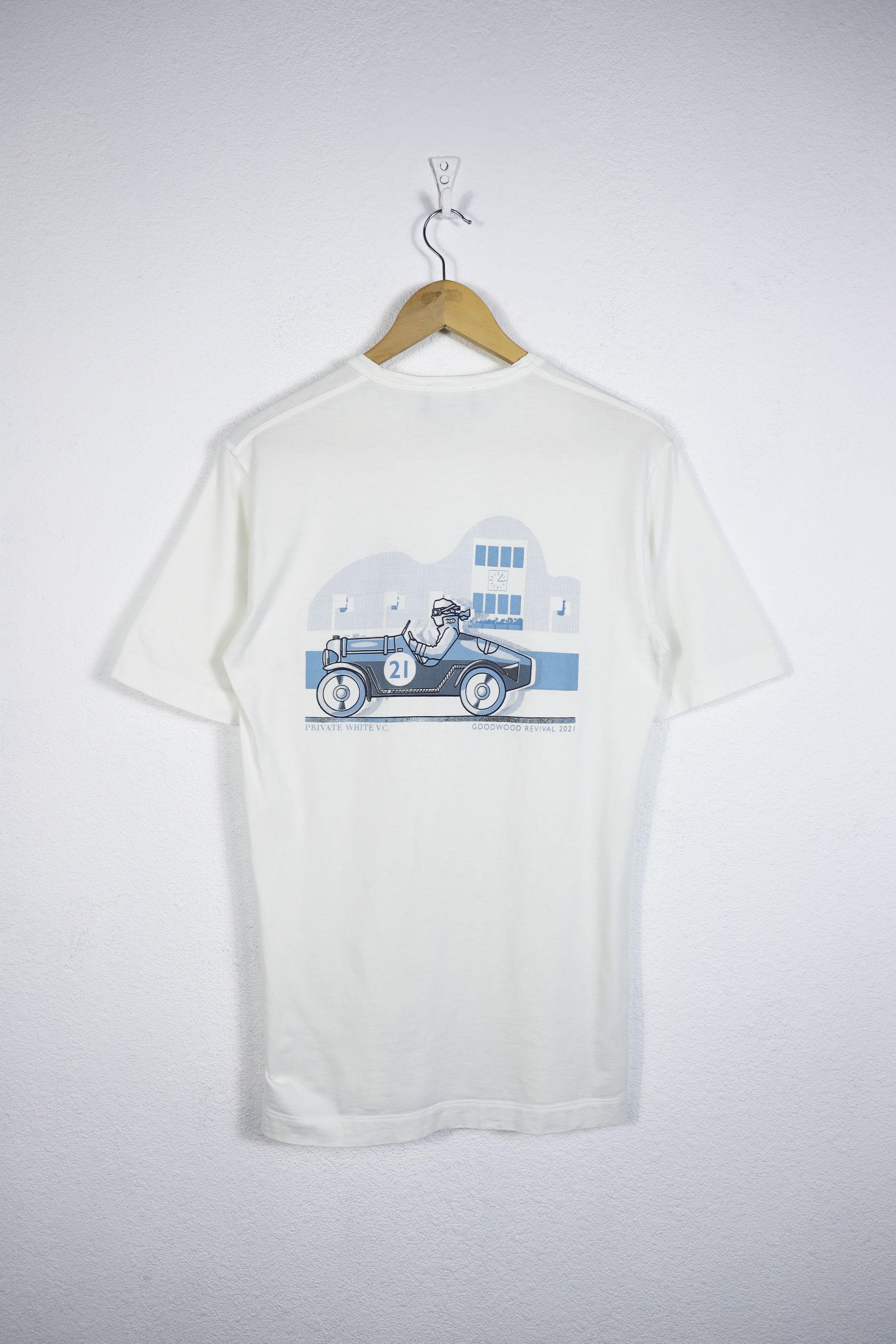 Private White V.C. Private White V.C. Goodwood Revival 2021 Print Tee T-shirt Size US L / EU 52-54 / 3 - 8 Thumbnail