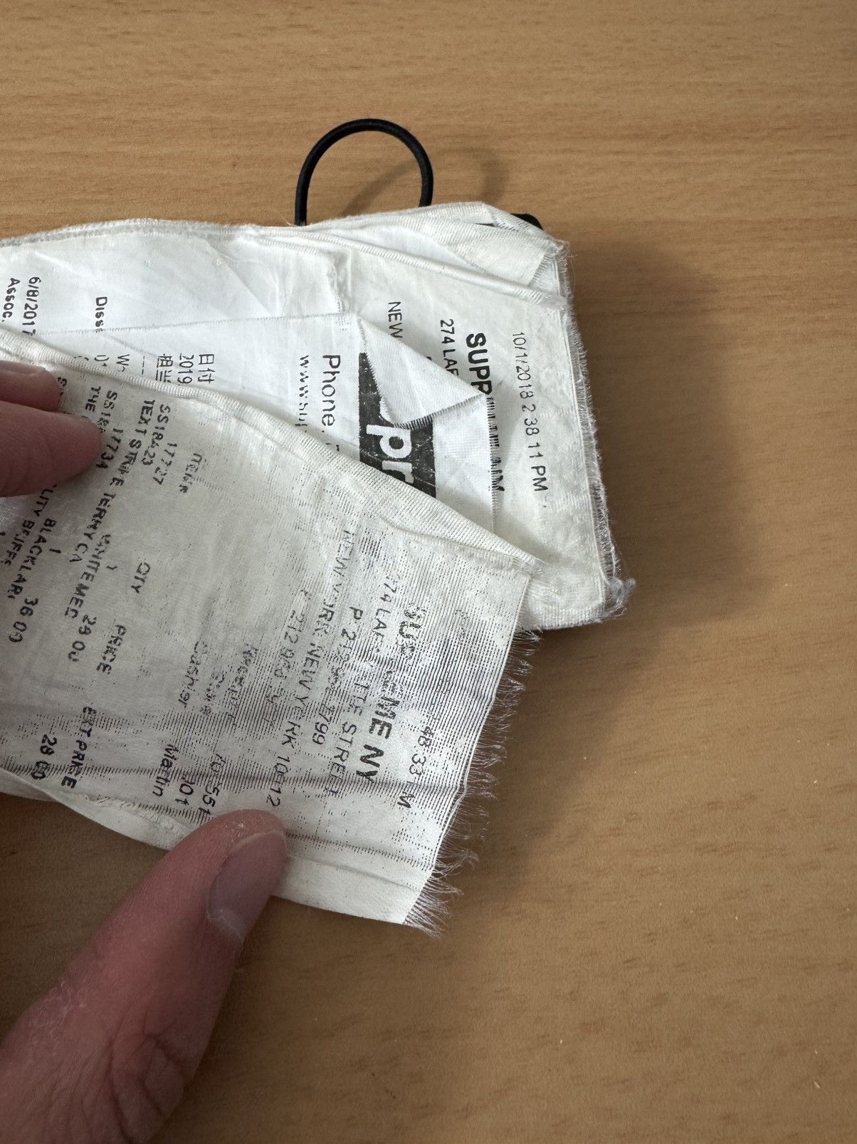 Maison Margiela × Supreme Supreme MM6 Receipt Wallet Size ONE SIZE - 7 Thumbnail