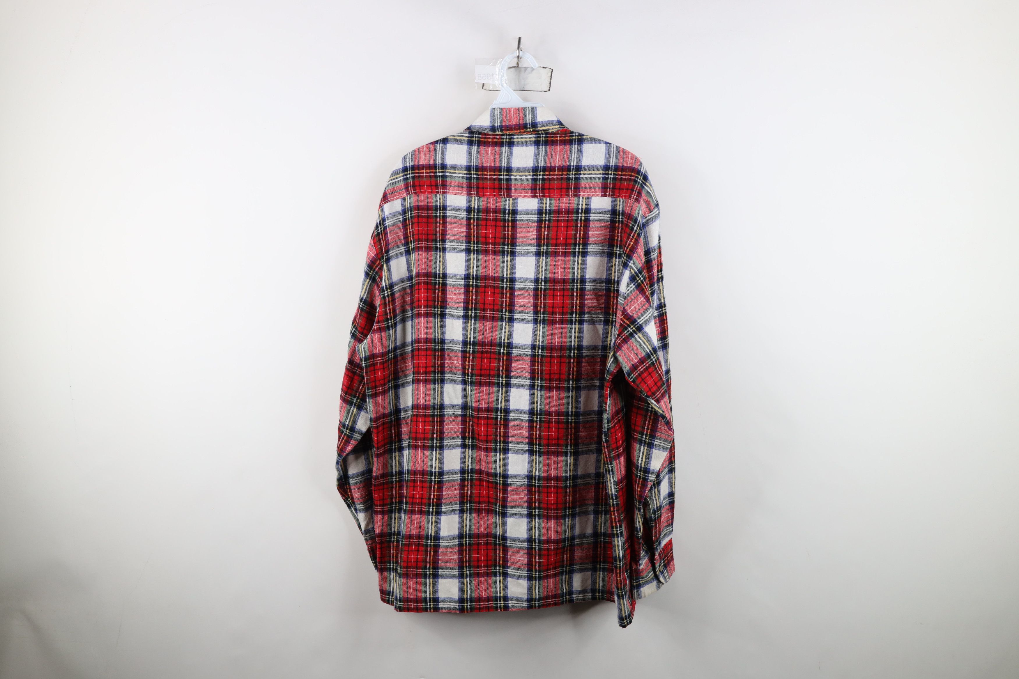 Vintage Vintage 80s 90s Streetwear Pocket Knit Collared Button Shirt Size US L / EU 52-54 / 3 - 12 Thumbnail
