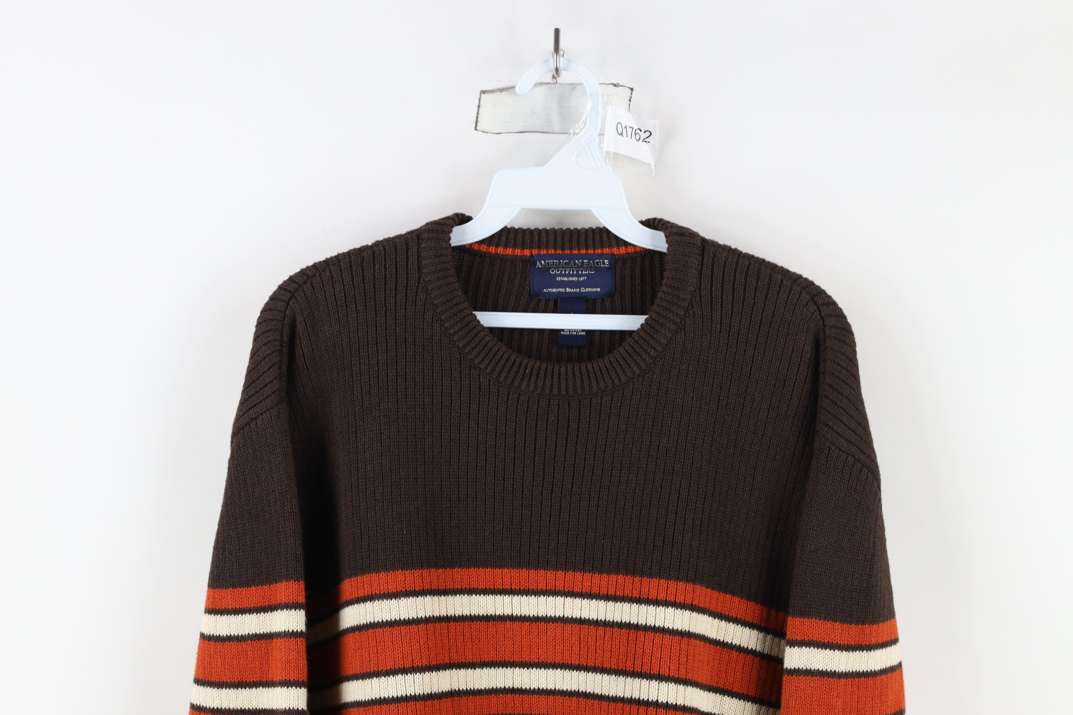 American Eagle Outfitters × Vintage Vintage Y2K American Eagle Outfitters Ribbed Knit Sweater Size US L / EU 52-54 / 3 - 2 Thumbnail