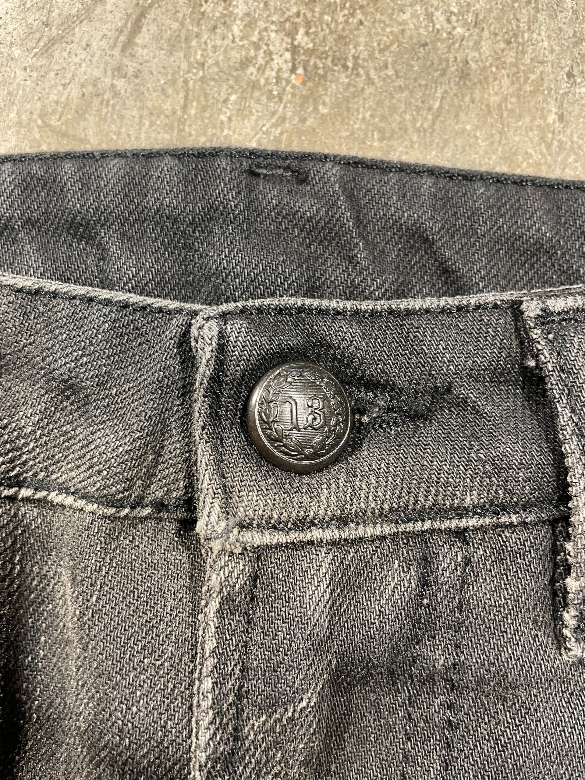 R13 R13 Alison Crop Denim Jeans Size 27" / US 4 / IT 40 - 3 Thumbnail