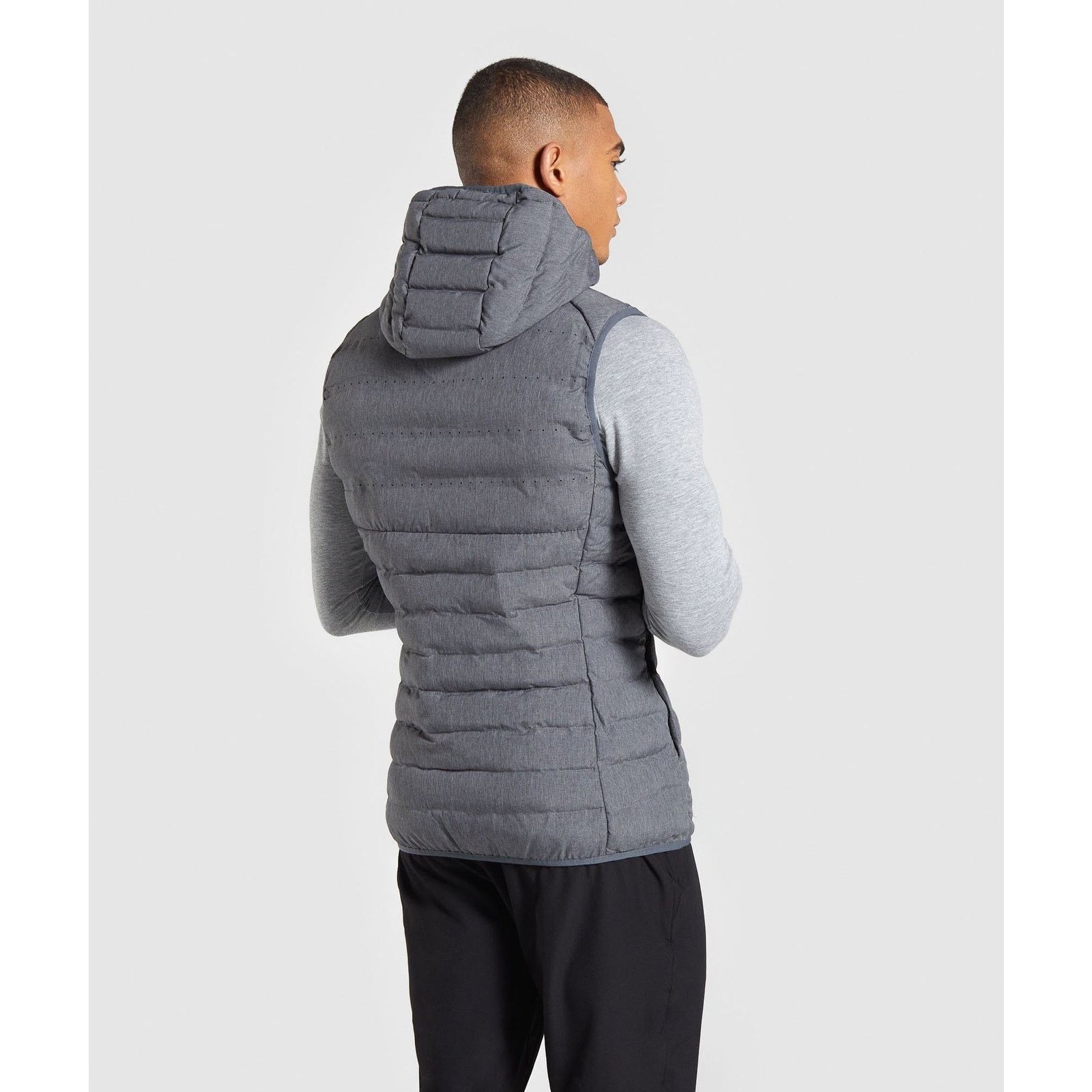 Gymshark Gymshark Sector Gilet V2 Gray Medium Men’s Vest Size US M / EU 48-50 / 2 - 3 Thumbnail