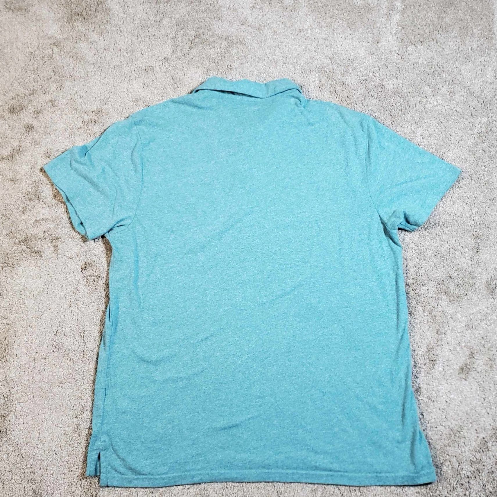 Old Navy Old Navy Polo Shirt Mens XL Short Sleeve Solid Blue Cotton Blend Knit Polo Shirt Regular Fit Mens XL Blue Polo Shirt Size US XL / EU 56 / 4 - 5 Thumbnail