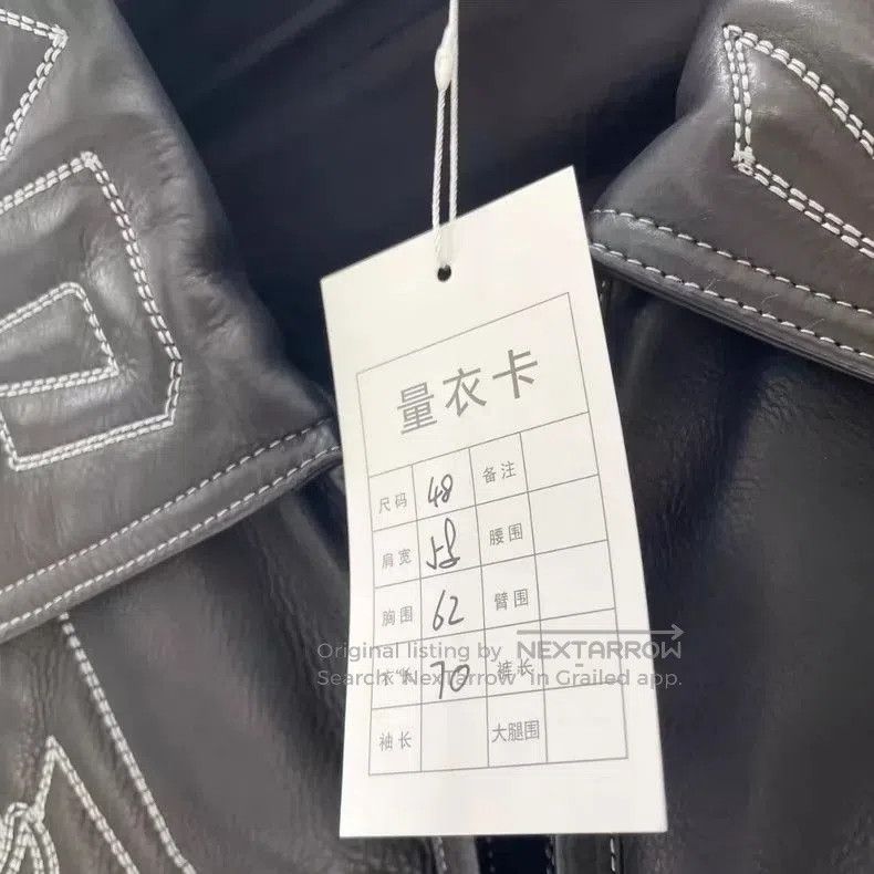Louis Vuitton LV Louis Vuitton Black Embroidered Pilot Leather Jacket _Kr Size US M / EU 48-50 / 2 - 6 Thumbnail