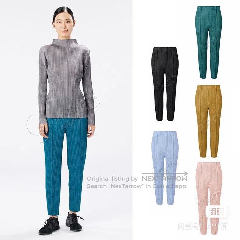 Issey Miyake Issey Miyake Ginger Yellow Pants Size 25" / US 0 / IT 36 - 4 Thumbnail