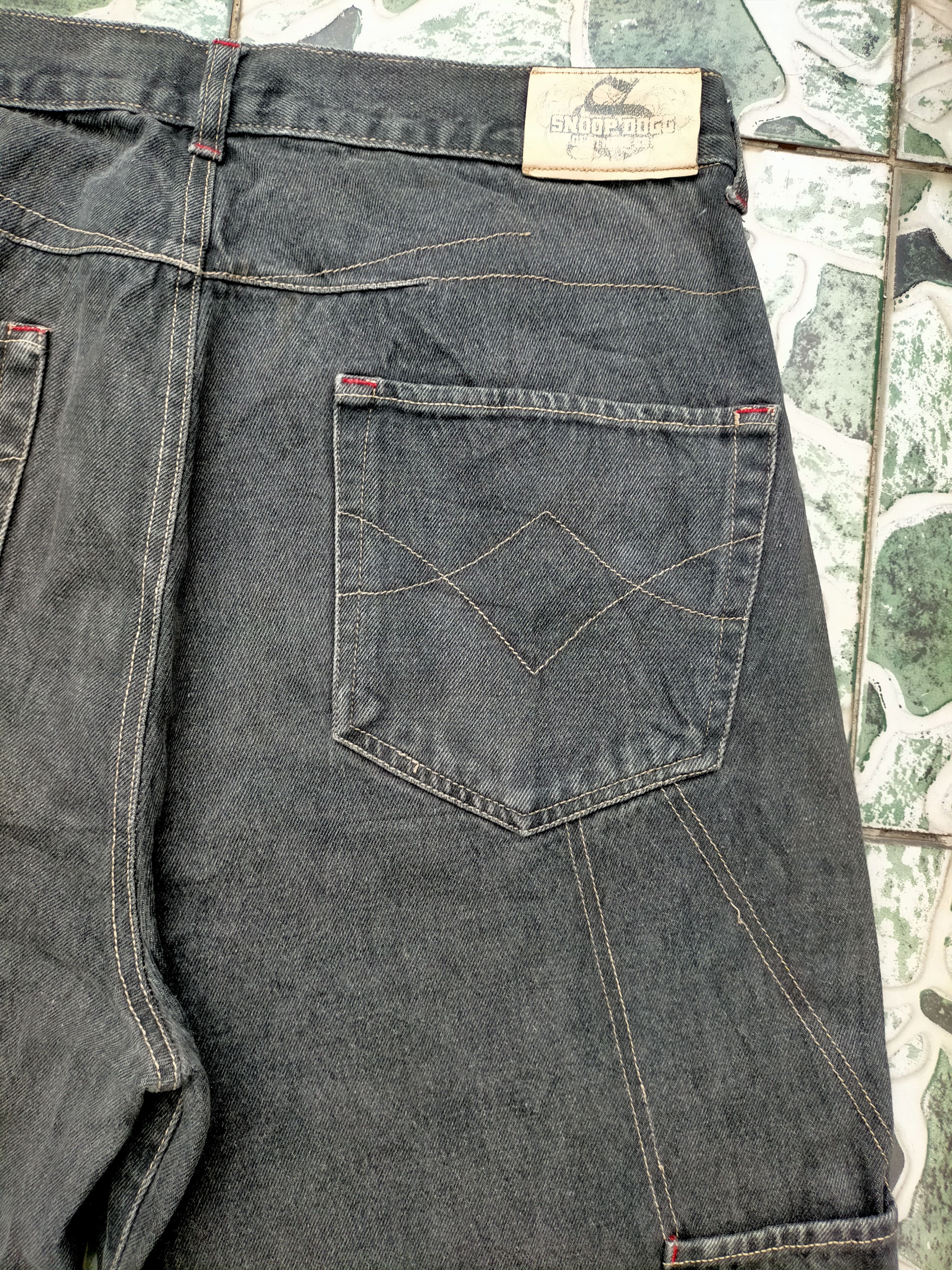 Snoop Dogg Snoop Dogg Baggy Carpenter Hip Hop Jeans Size US 34 / EU 50 - 10 Thumbnail