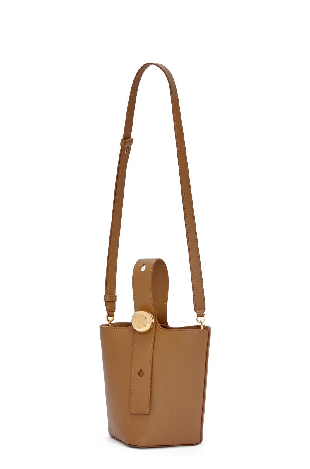 Loewe LOEWE Pebble Mini Oak Smooth Leather Bucket Bag Size ONE SIZE - 4 Thumbnail