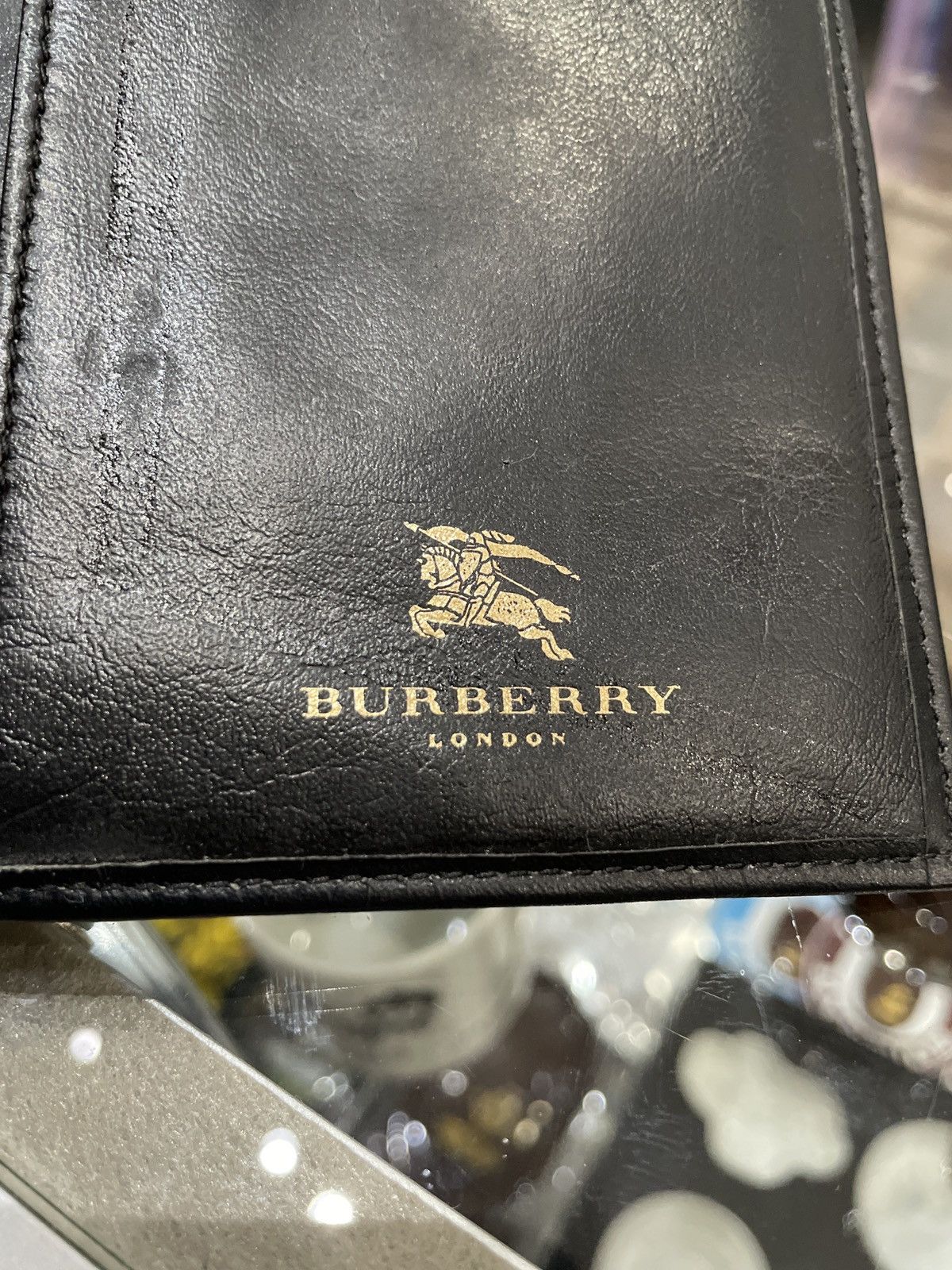 Burberry Burberry Nova Check Bi Fold Leather Agenda Size ONE SIZE - 2 Thumbnail