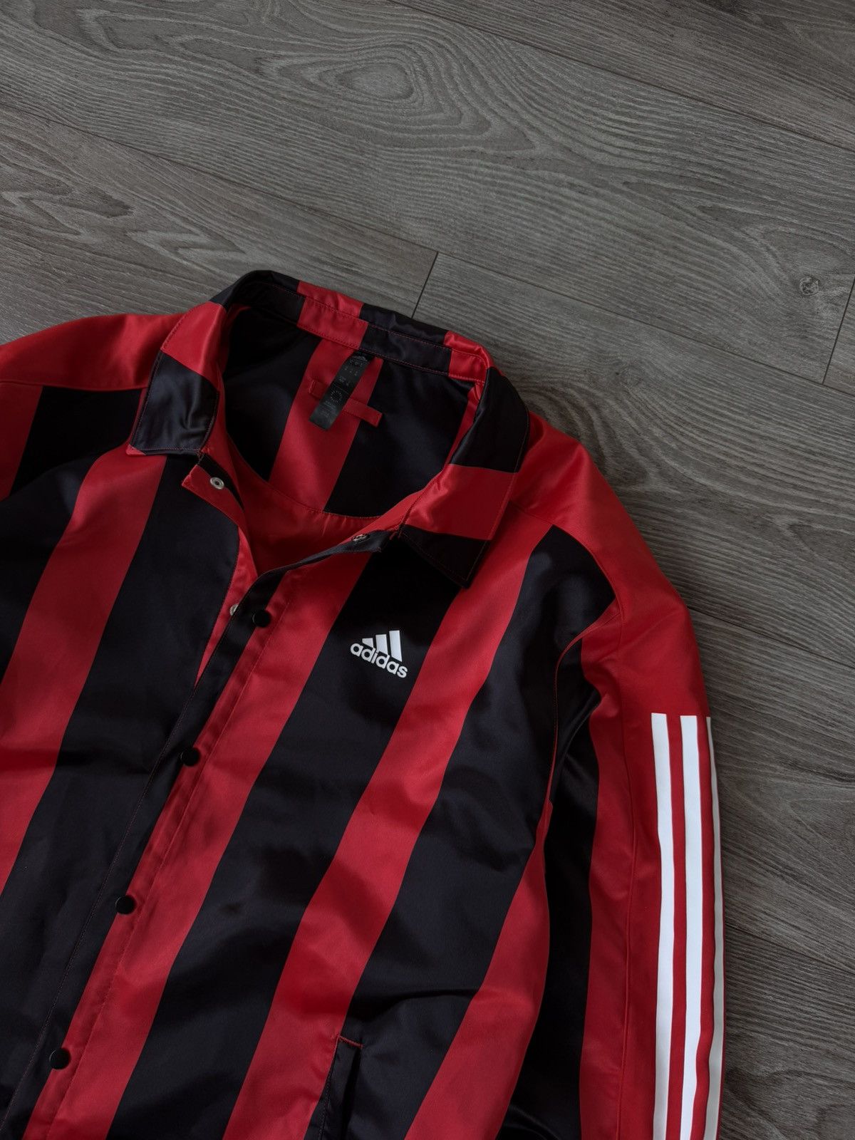 Adidas Adidas England Black Red Sportswear Coach Jacket Size US M / EU 48-50 / 2 - 15 Thumbnail