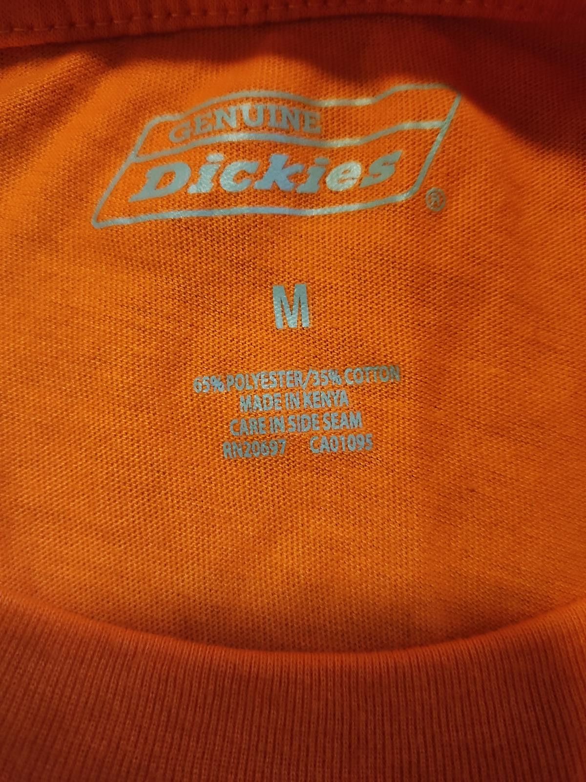 Dickies Dickies Workwear Men's Orange Pocket T-Shirt Size Medium Size US M / EU 48-50 / 2 - 6 Thumbnail