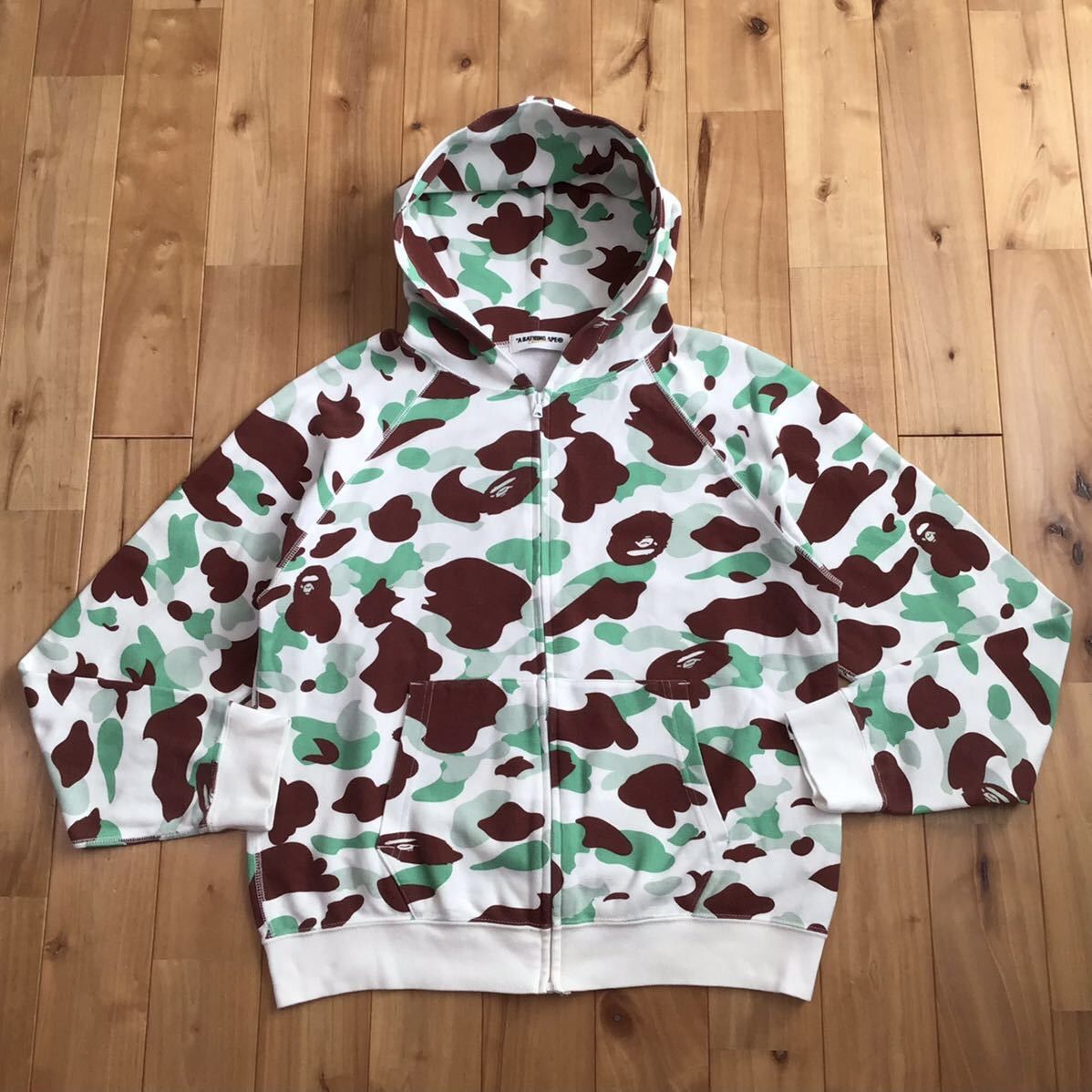 Bape × Nigo 🔥Sendai city camo🔥 Cotton Pique zip hoodie BAPE ape NIGO Size US S / EU 44-46 / 1 - 1 Thumbnail