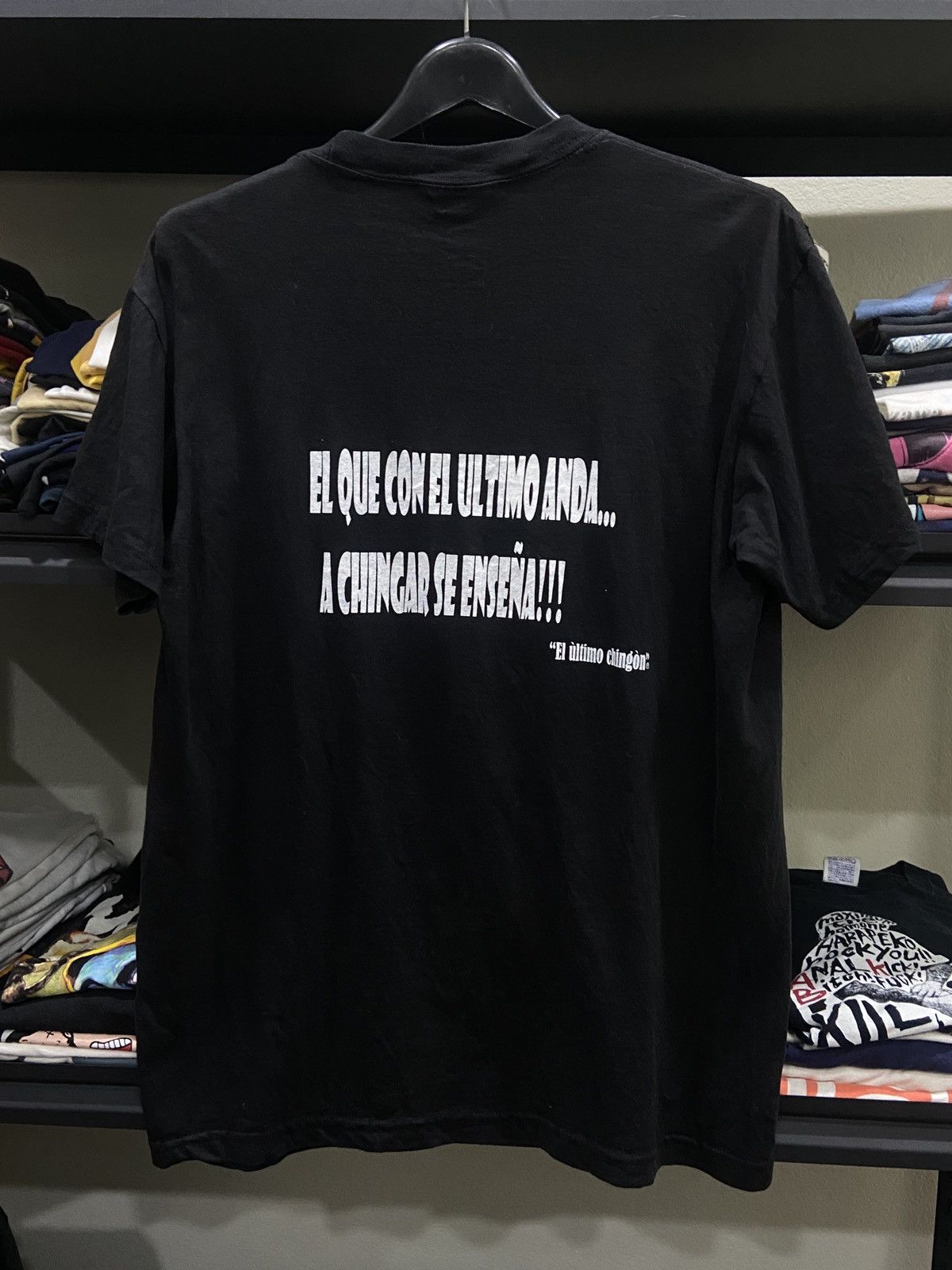 Vintage × WWE × WWF Vintage U2K “El U’ltimo Ching’on Mexico WWE Wrestling TShirt Size US L / EU 52-54 / 3 - 6 Thumbnail