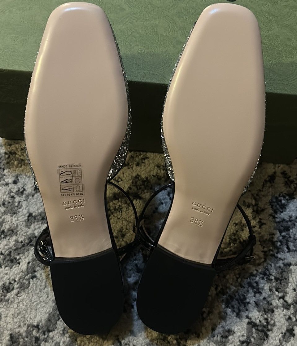 Gucci Women's Double G ballet flat size 38.5 Size US 8.5 / IT 38.5 - 6 Thumbnail