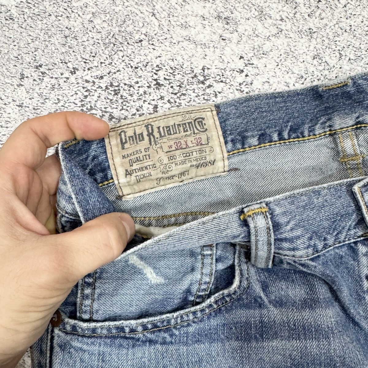 Designer × Polo Ralph Lauren Polo Ralph Lauren Mens Jeans 32/32 Size US 32 / EU 48 - 8 Thumbnail