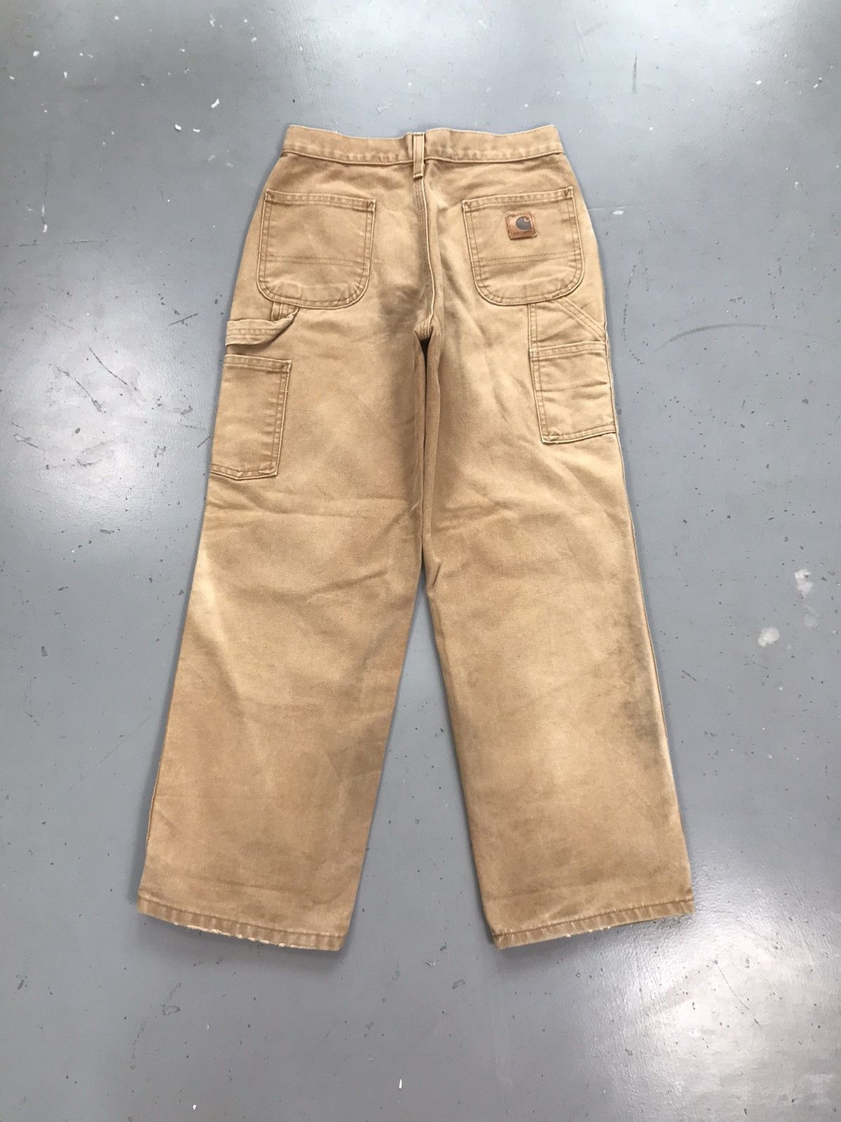 Carhartt × Vintage Vintage Carhartt Y26 BRN carpenter denim Size 26" / US 2 / IT 38 - 2 Thumbnail